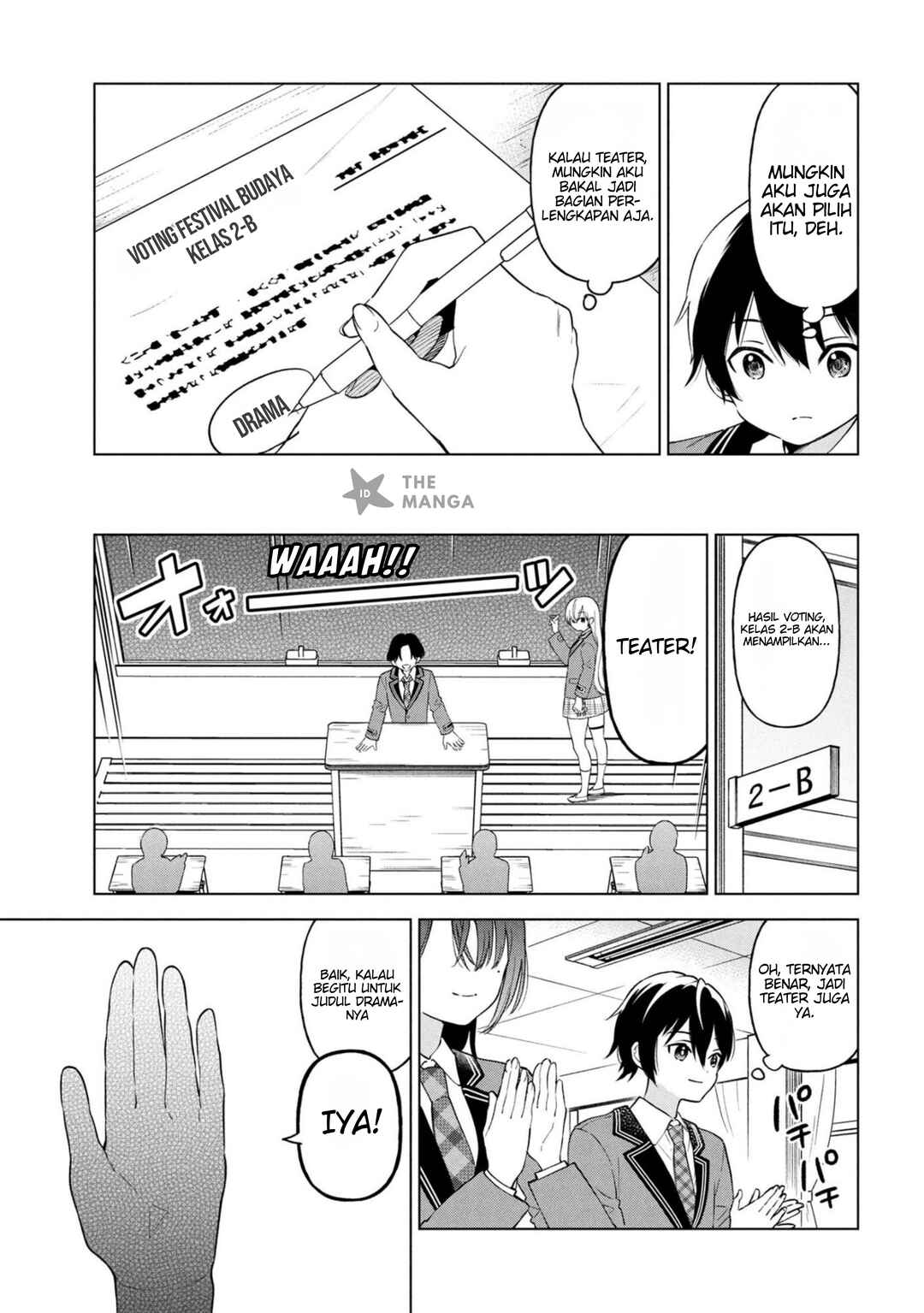 Inkya no Ore ga Sekigae de S-kyuu Bishoujo ni Kakomaretara Himitsu no Kankei ga Hajimatta. Chapter 7 - Page 30
