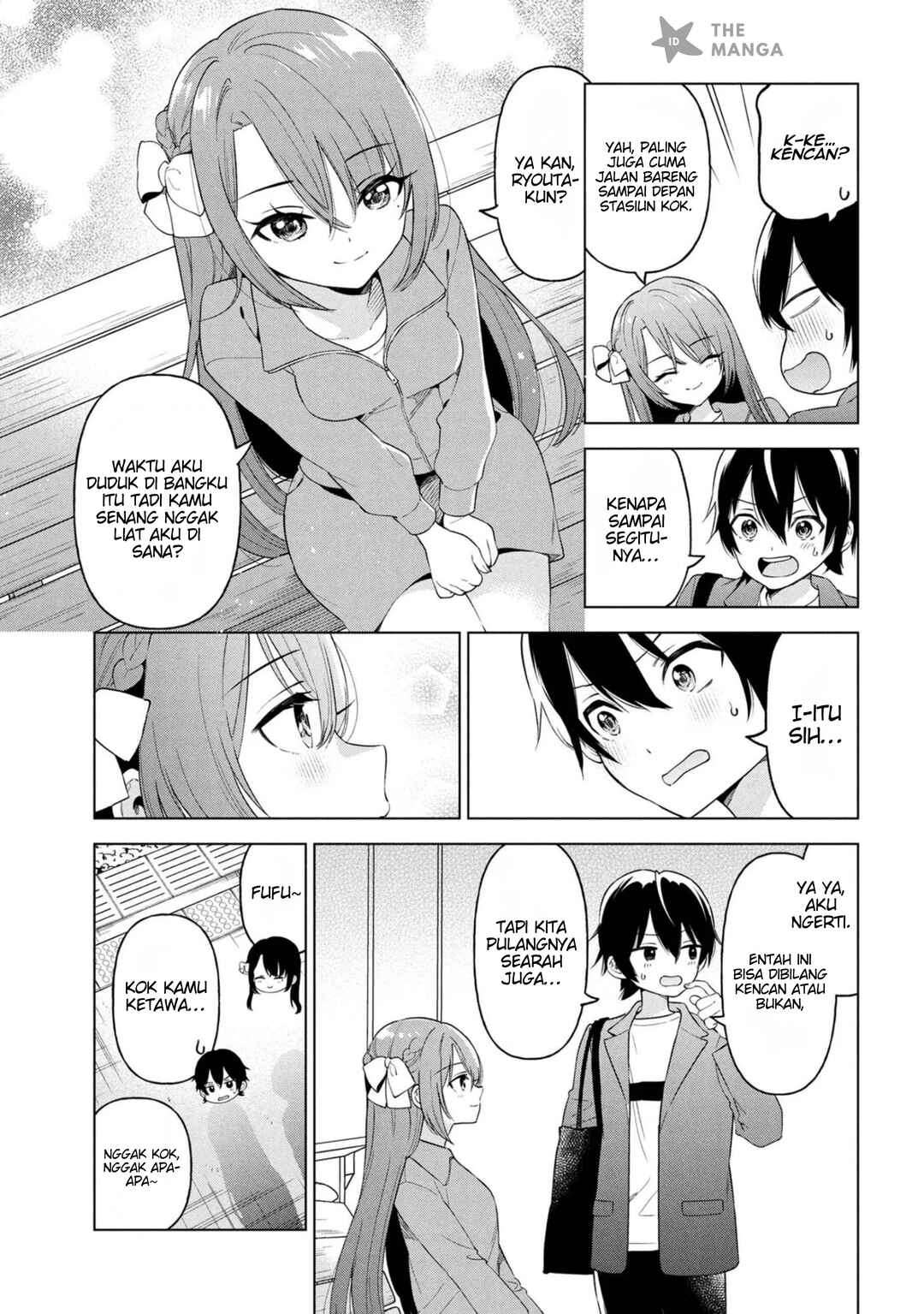 Inkya no Ore ga Sekigae de S-kyuu Bishoujo ni Kakomaretara Himitsu no Kankei ga Hajimatta. Chapter 7 - Page 8