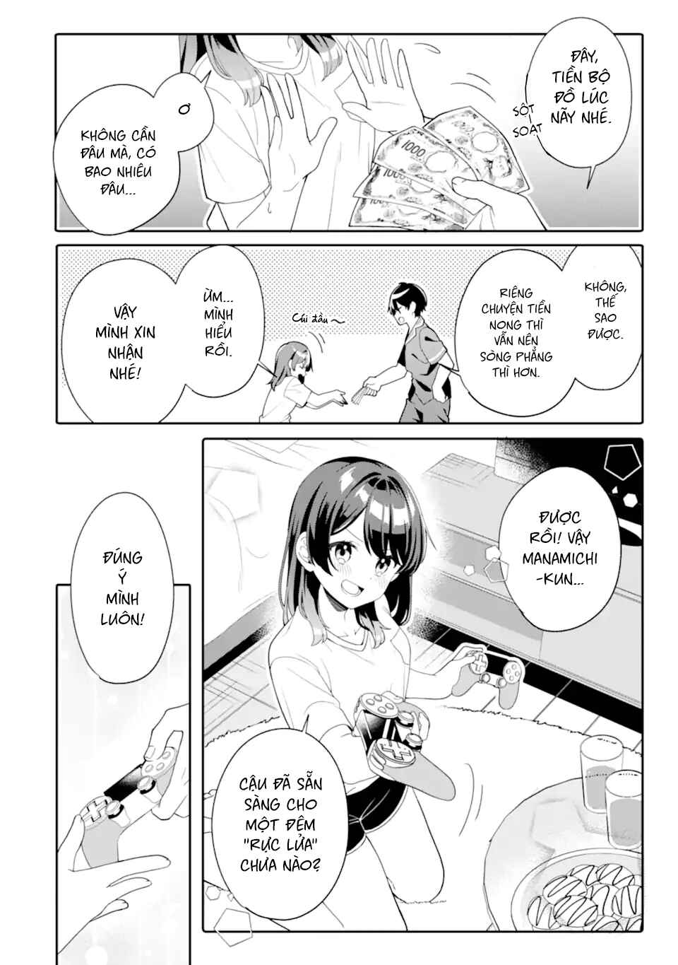 Muboubi Kawaii Pajama Sugata no Bishoujo to Heya de Futarikiri Chapter 6.2 - Page 4