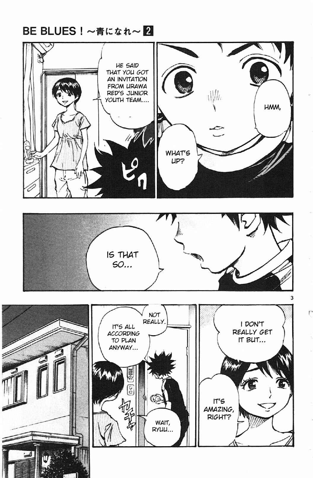 BE BLUES ~Ao ni Nare~ Chapter 8 - Page 9