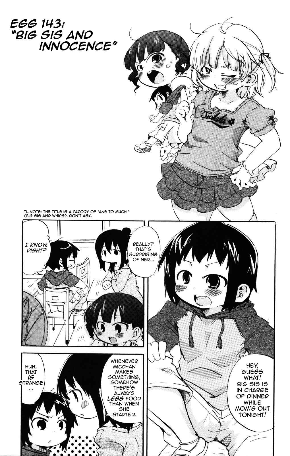 Mitsudomoe Chapter 143 - Page 1