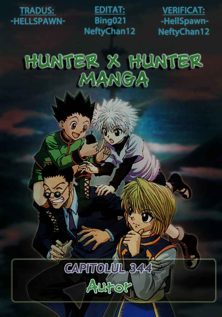 Hunter x Hunter Chapter 344 - Page 1