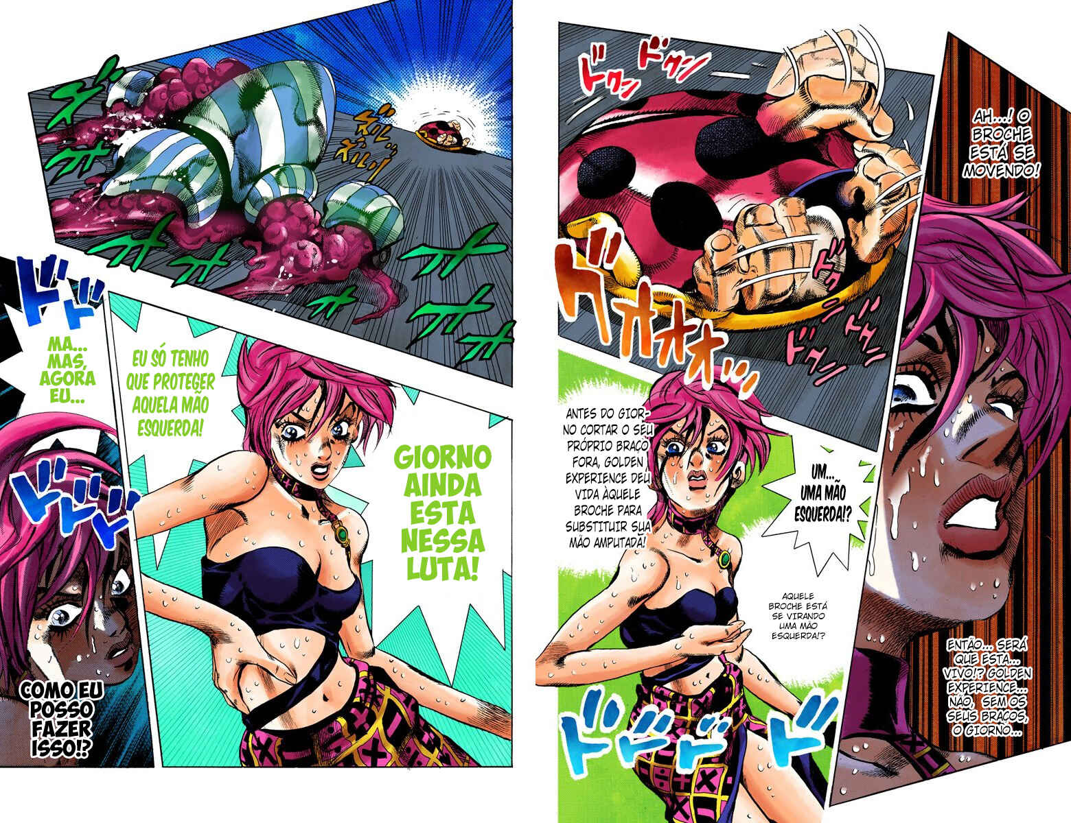 JoJo no Kimyou na Bouken: Part 5 - Ougon no Kaze Color-ban Chapter 97 - Page 10
