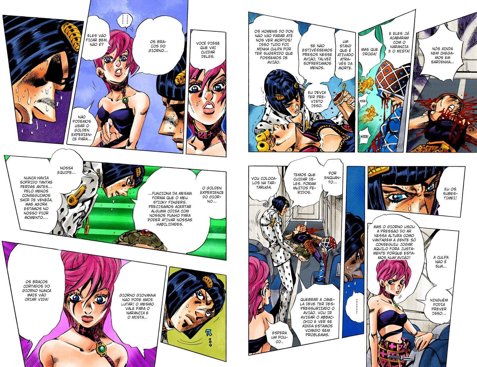 JoJo no Kimyou na Bouken: Part 5 - Ougon no Kaze Color-ban Chapter 97 - Page 4