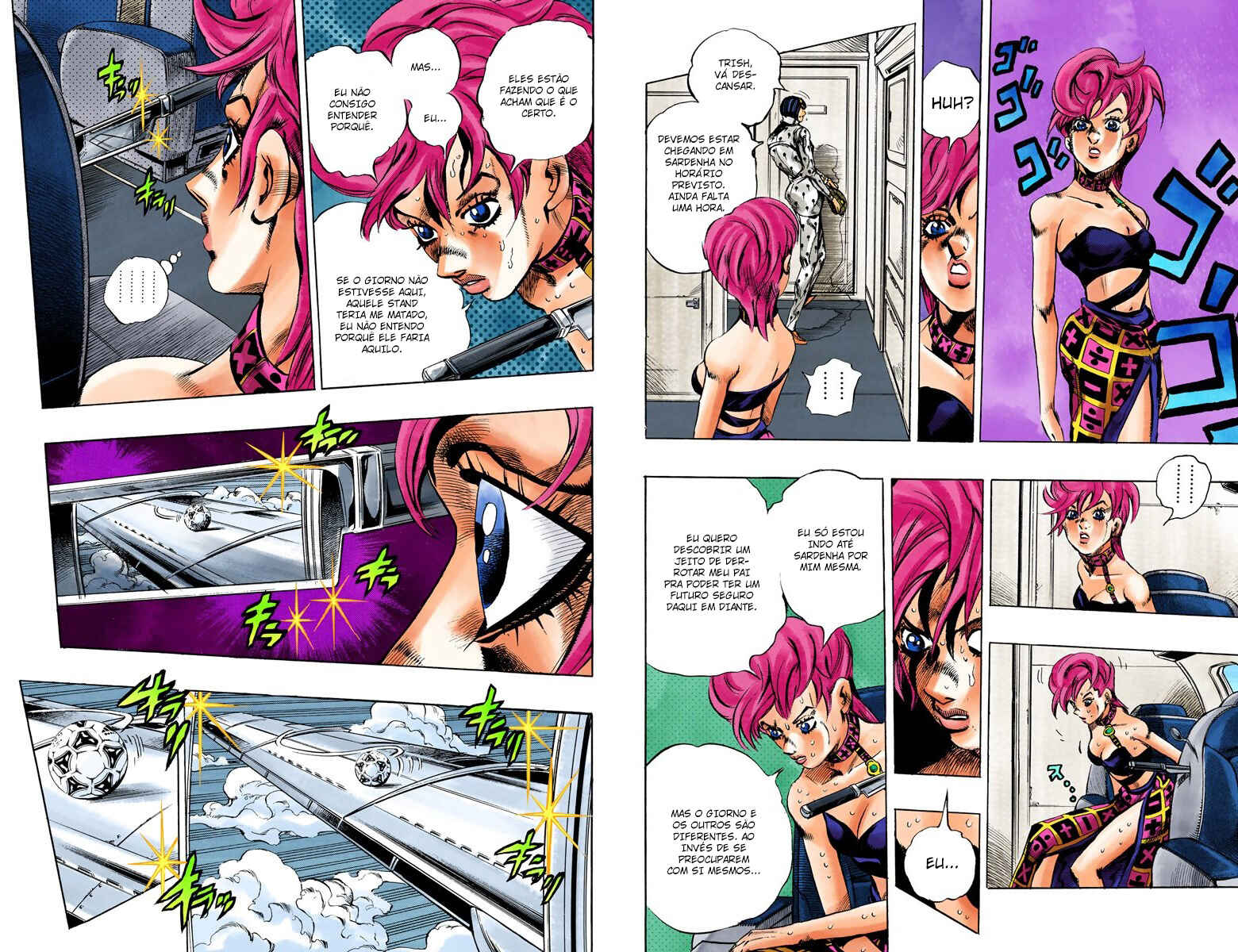 JoJo no Kimyou na Bouken: Part 5 - Ougon no Kaze Color-ban Chapter 97 - Page 5