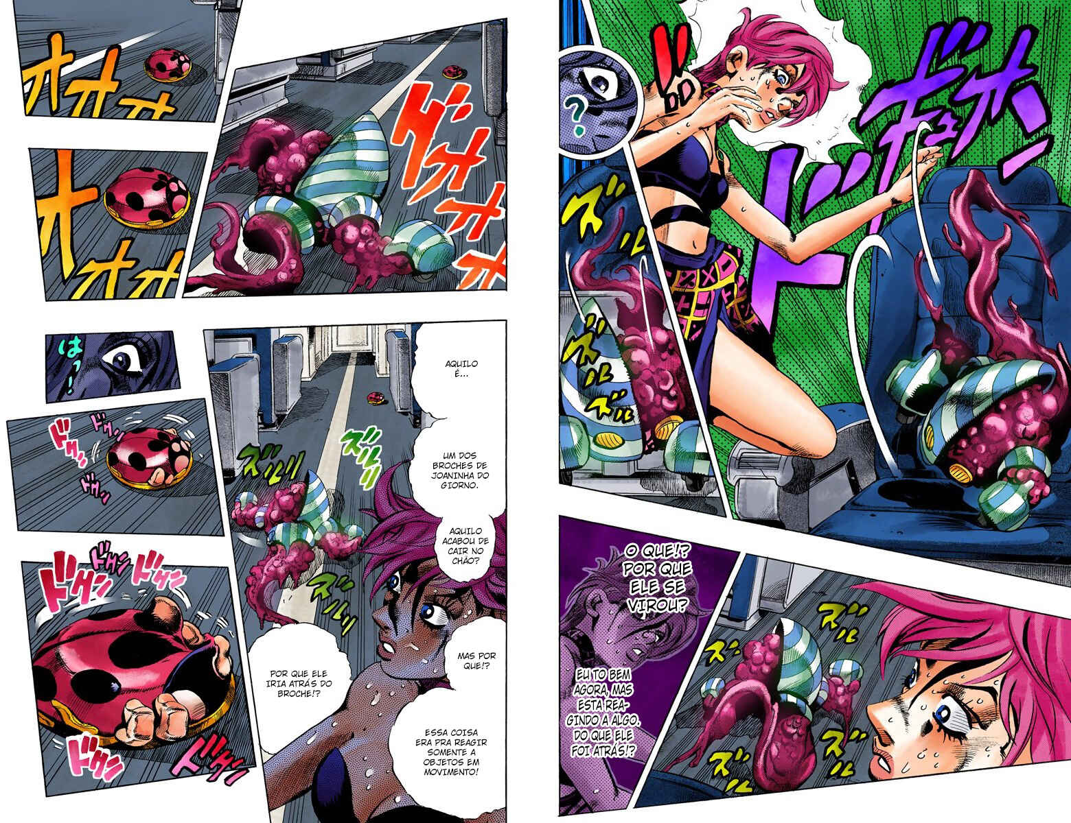 JoJo no Kimyou na Bouken: Part 5 - Ougon no Kaze Color-ban Chapter 97 - Page 9