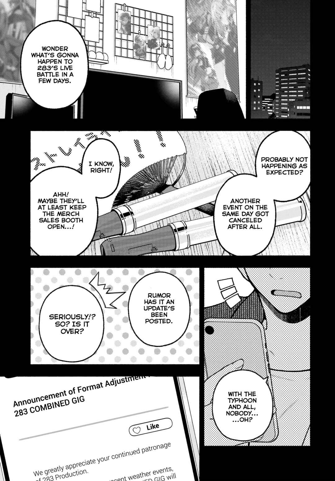 THE iDOLM@STER: Shiny Colors - Coherent Light Chapter 8.2 - Page 1