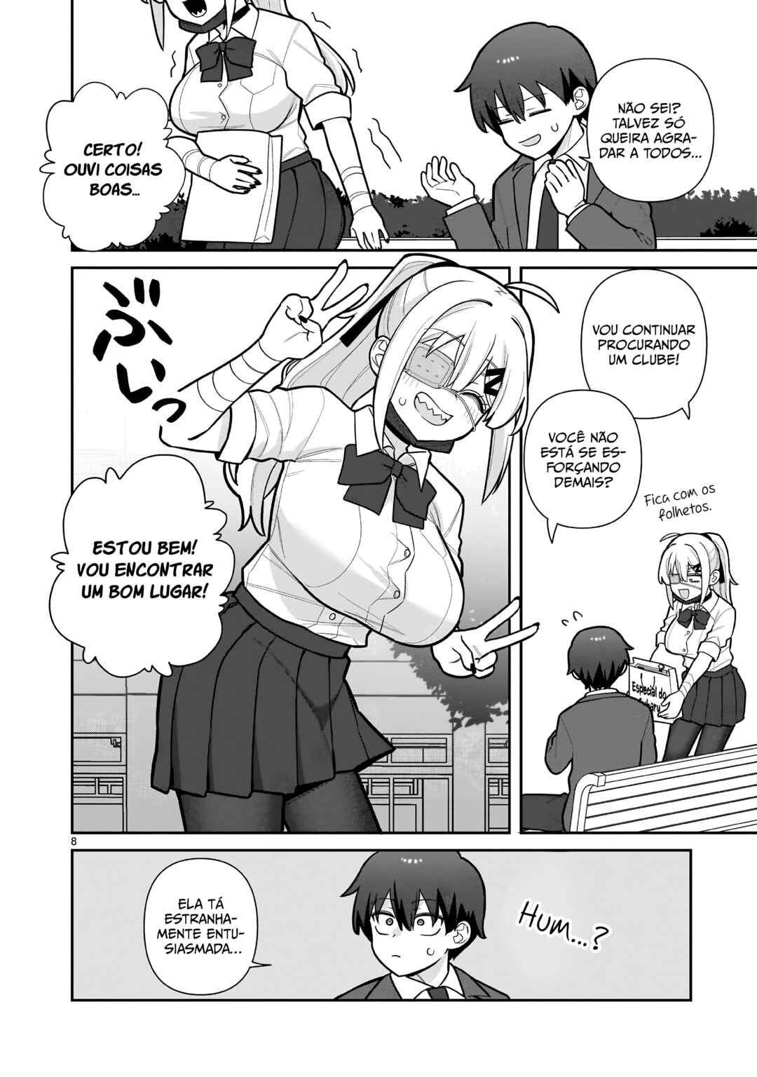 Ore ga Inai to Sugu ×× ru Hakanagi Kasumi Chapter 4 - Page 8