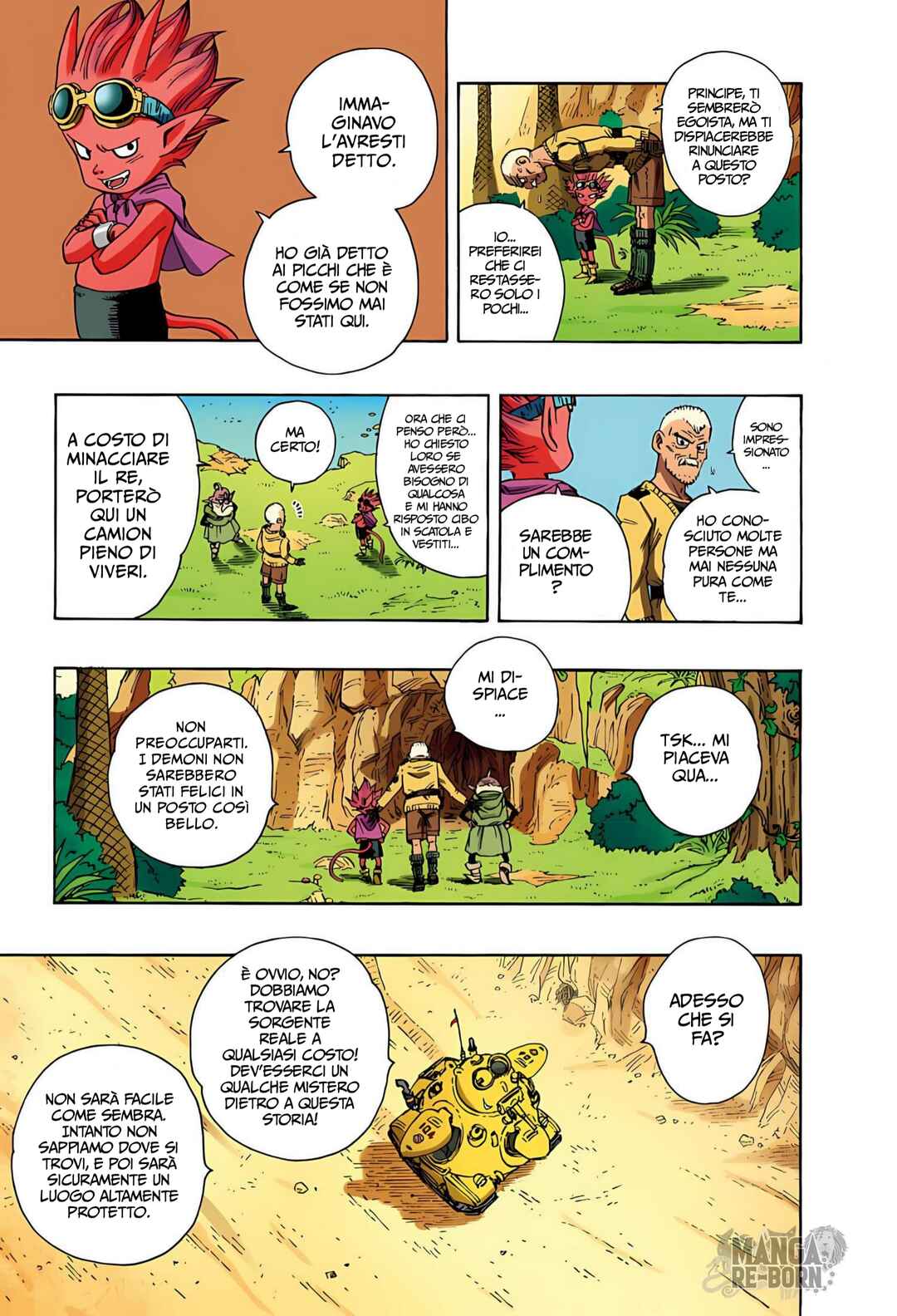 SandLand (Official Colored) Chapter 10 - Page 12