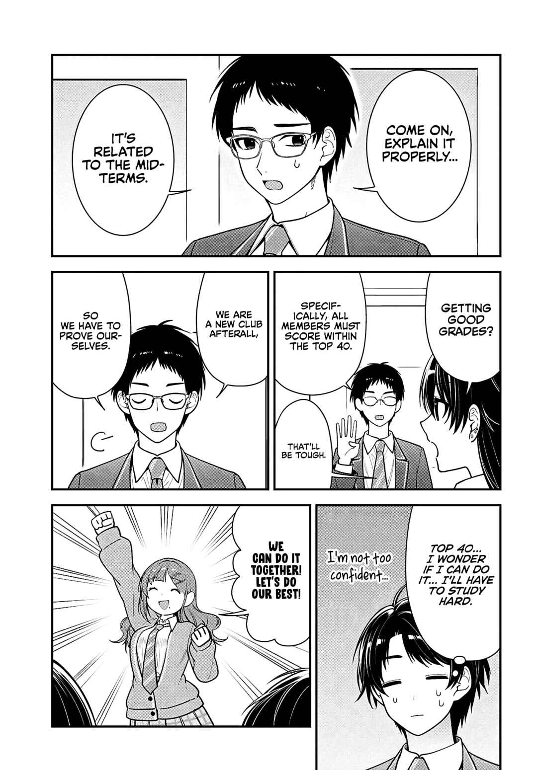 Tonari no Seki no Yankee Shimizu-san ga Kami wo Kuroku Sometekita Chapter 12 - Page 11