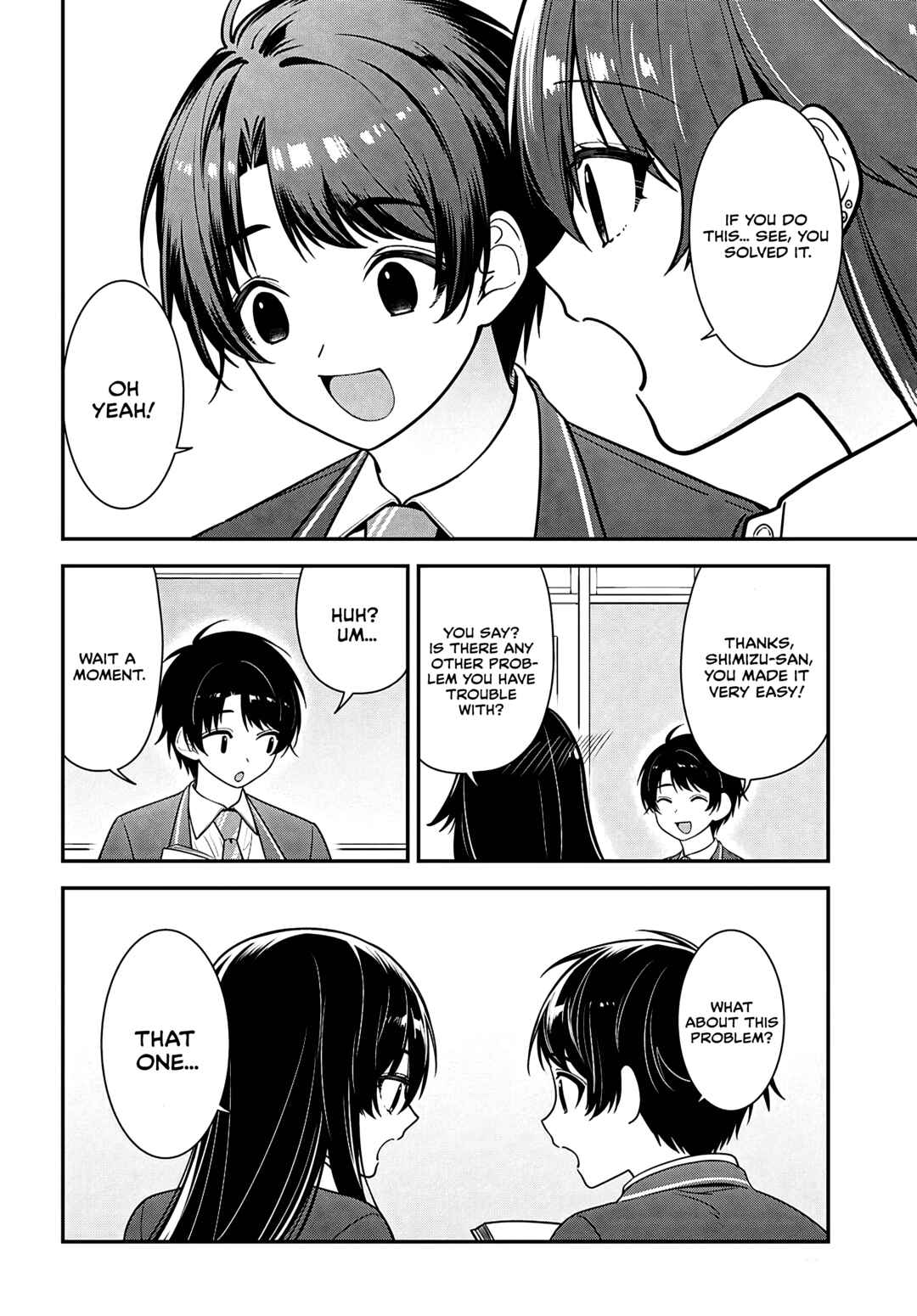 Tonari no Seki no Yankee Shimizu-san ga Kami wo Kuroku Sometekita Chapter 12 - Page 26