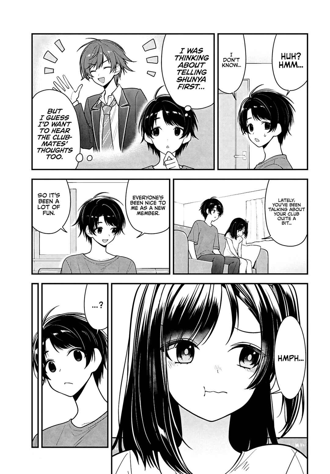 Tonari no Seki no Yankee Shimizu-san ga Kami wo Kuroku Sometekita Chapter 12 - Page 3