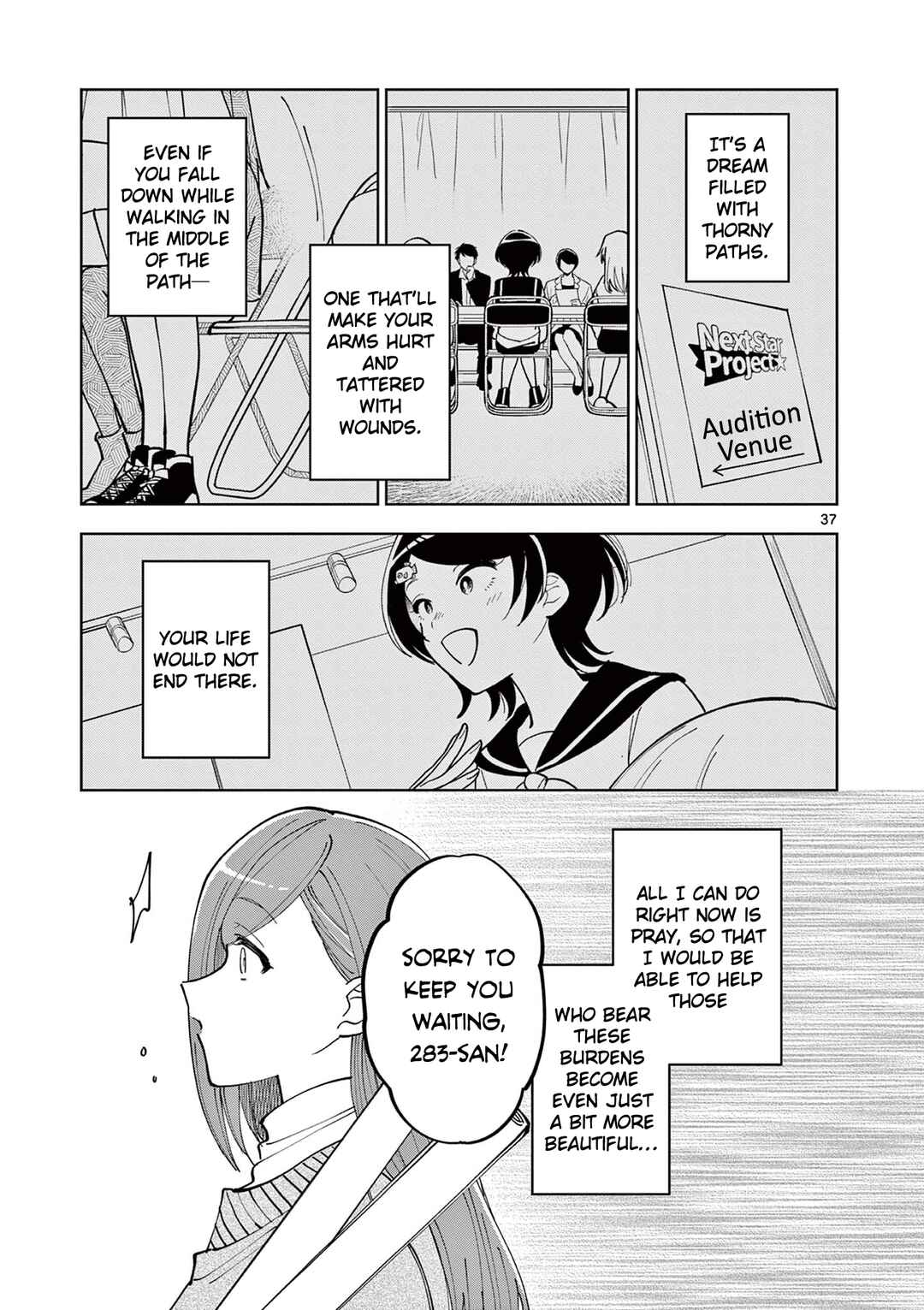 THE iDOLM@STER: Shiny Colors - Hazuki's Shinography Chapter 4.2 - Page 20