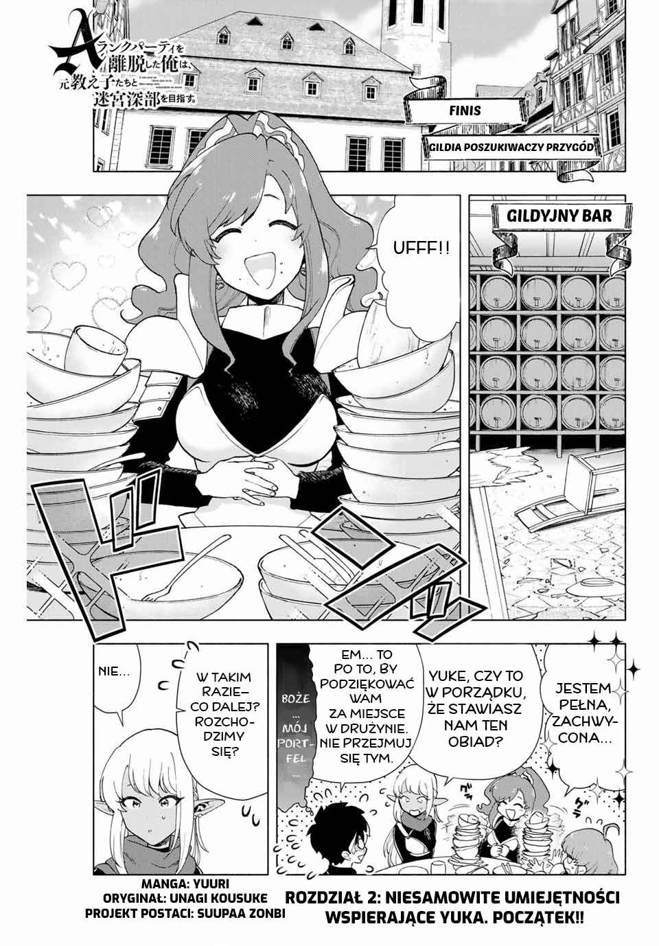 A-Rank Party wo Ridatsu Shita Ore wa, Moto Oshiego-tachi to Meikyuu Shinbu wo Mezasu. Chapter 2 - Page 2