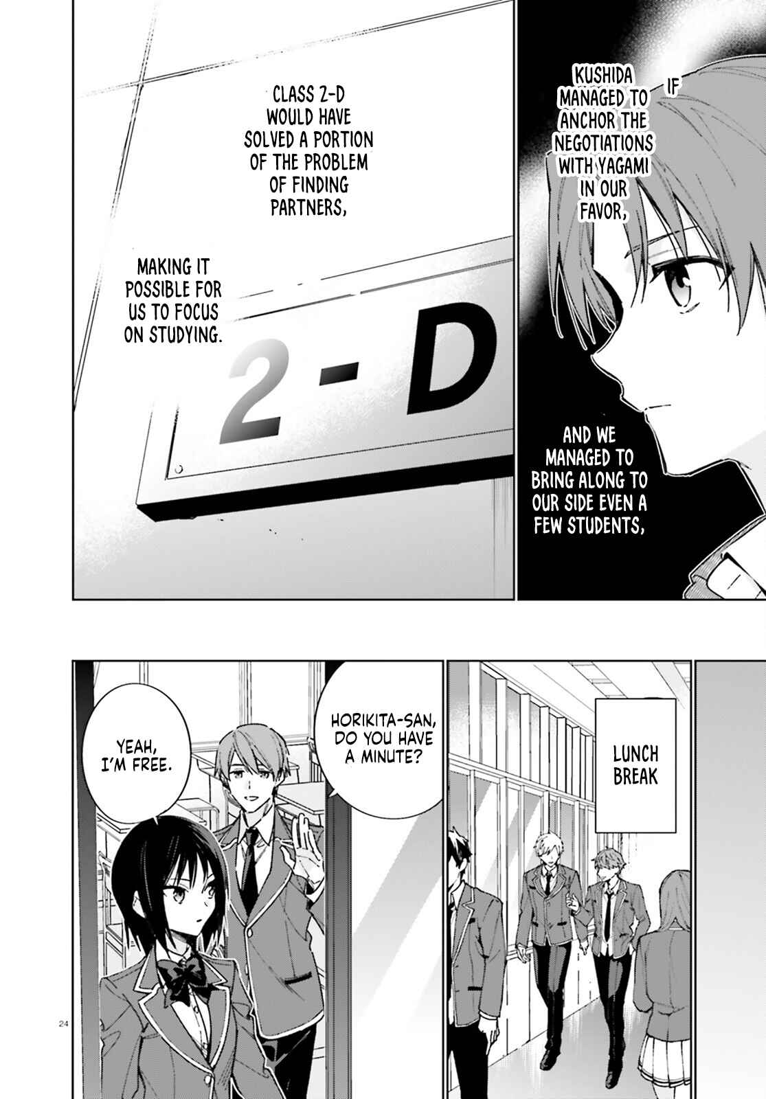 Youkoso Jitsuryoku Shijou Shugi no Kyoushitsu e: 2-nensei-hen Chapter 6 - Page 25