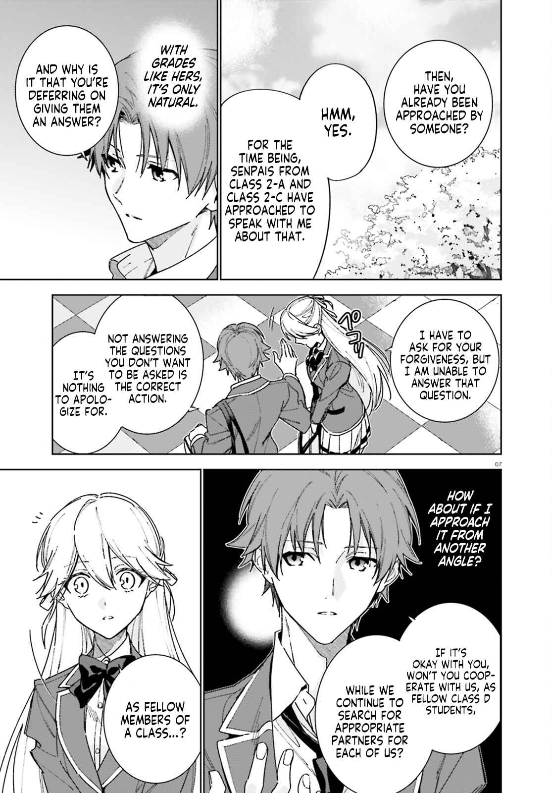 Youkoso Jitsuryoku Shijou Shugi no Kyoushitsu e: 2-nensei-hen Chapter 6 - Page 8
