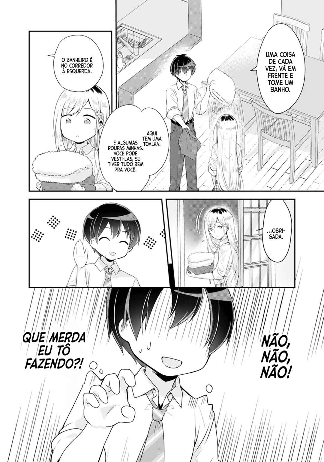Class no Bocchi Gyaru wo Omochikaeri Shite Seiso Kei Bijin ni Shiteyatta Hanashi Chapter 1 - Page 14