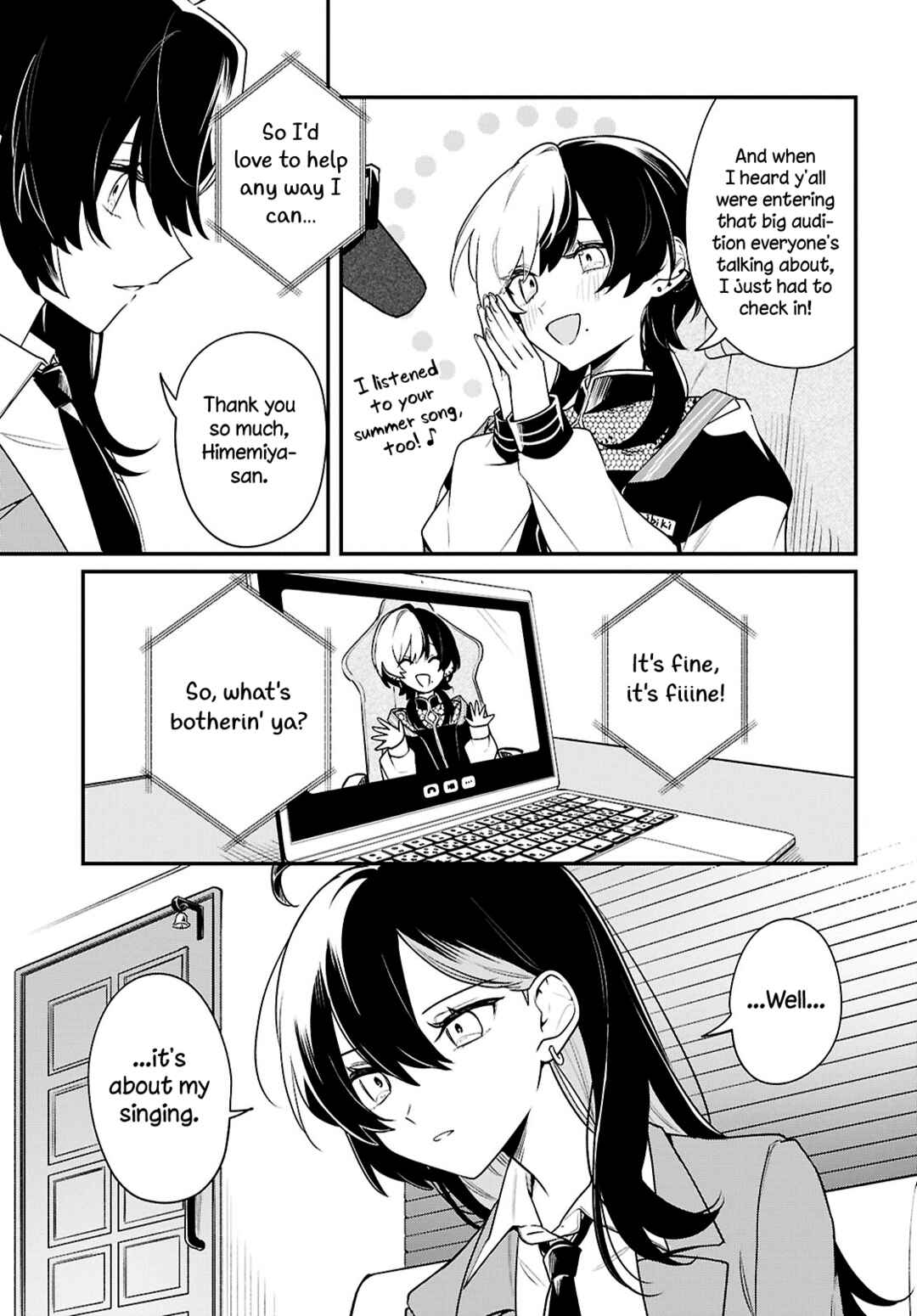 Kimi ga Hoeru Tame no Uta wo, Chapter 18 - Page 9