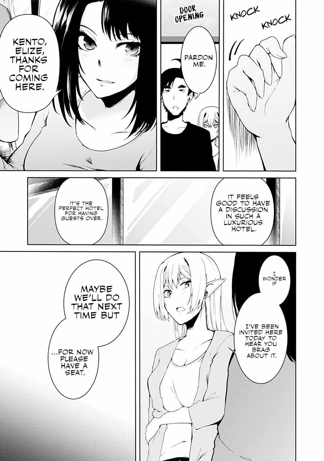 Mujintou de Elf to Kyoudou Seikatsu Chapter 13 - Page 13