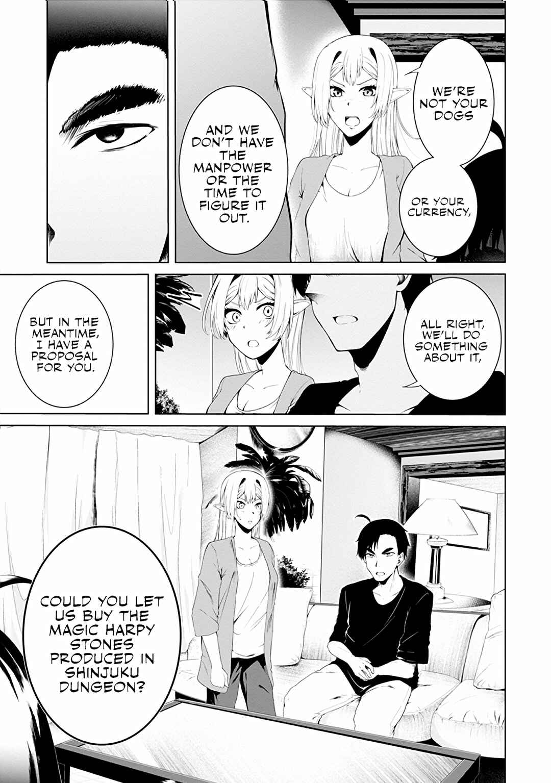 Mujintou de Elf to Kyoudou Seikatsu Chapter 13 - Page 15