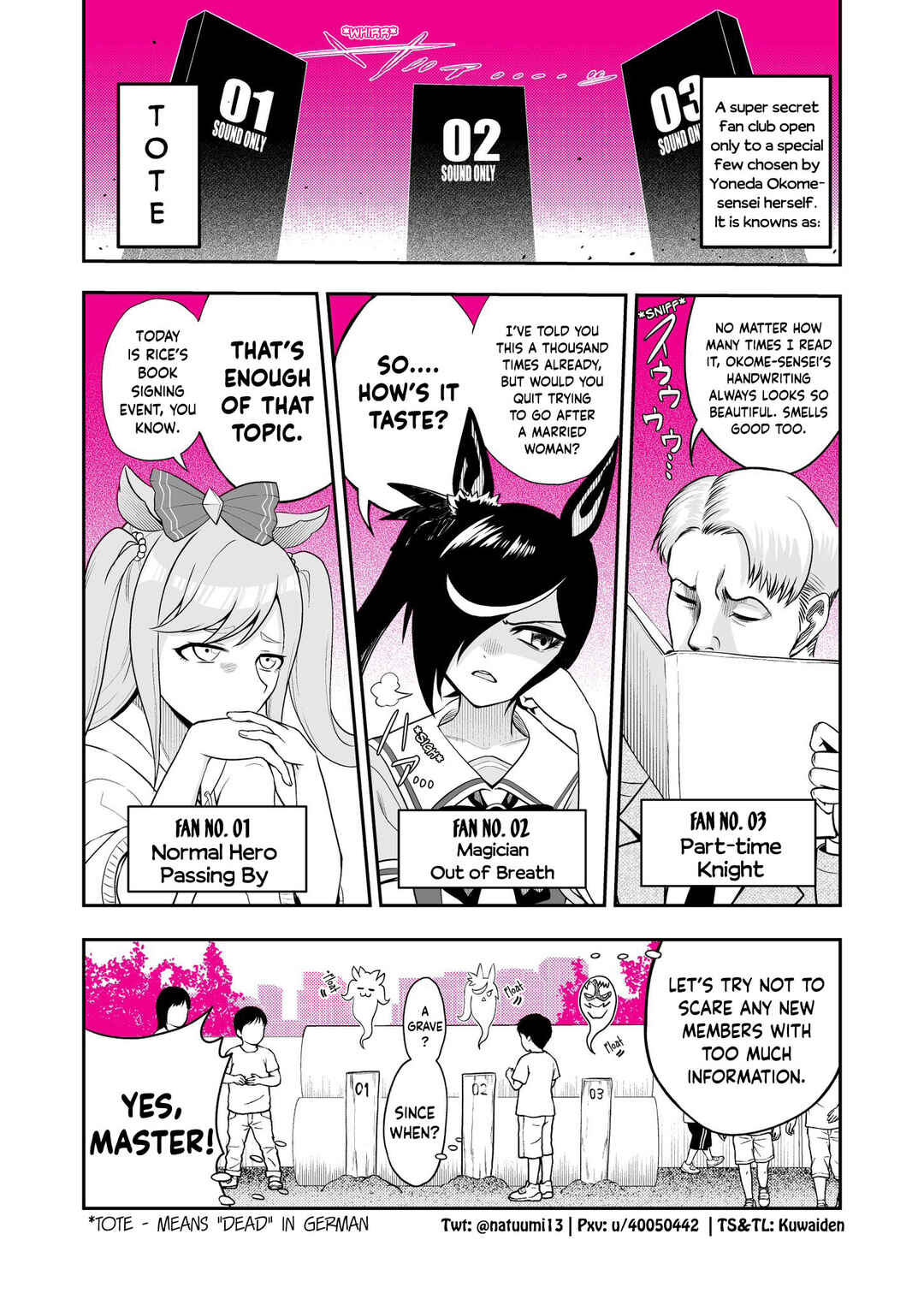 Uma Musume Pretty Derby - A Story where a Mysterious Picture Book Uma Musume Author Calls Out to Me (Doujinshi) Chapter 6 - Page 2