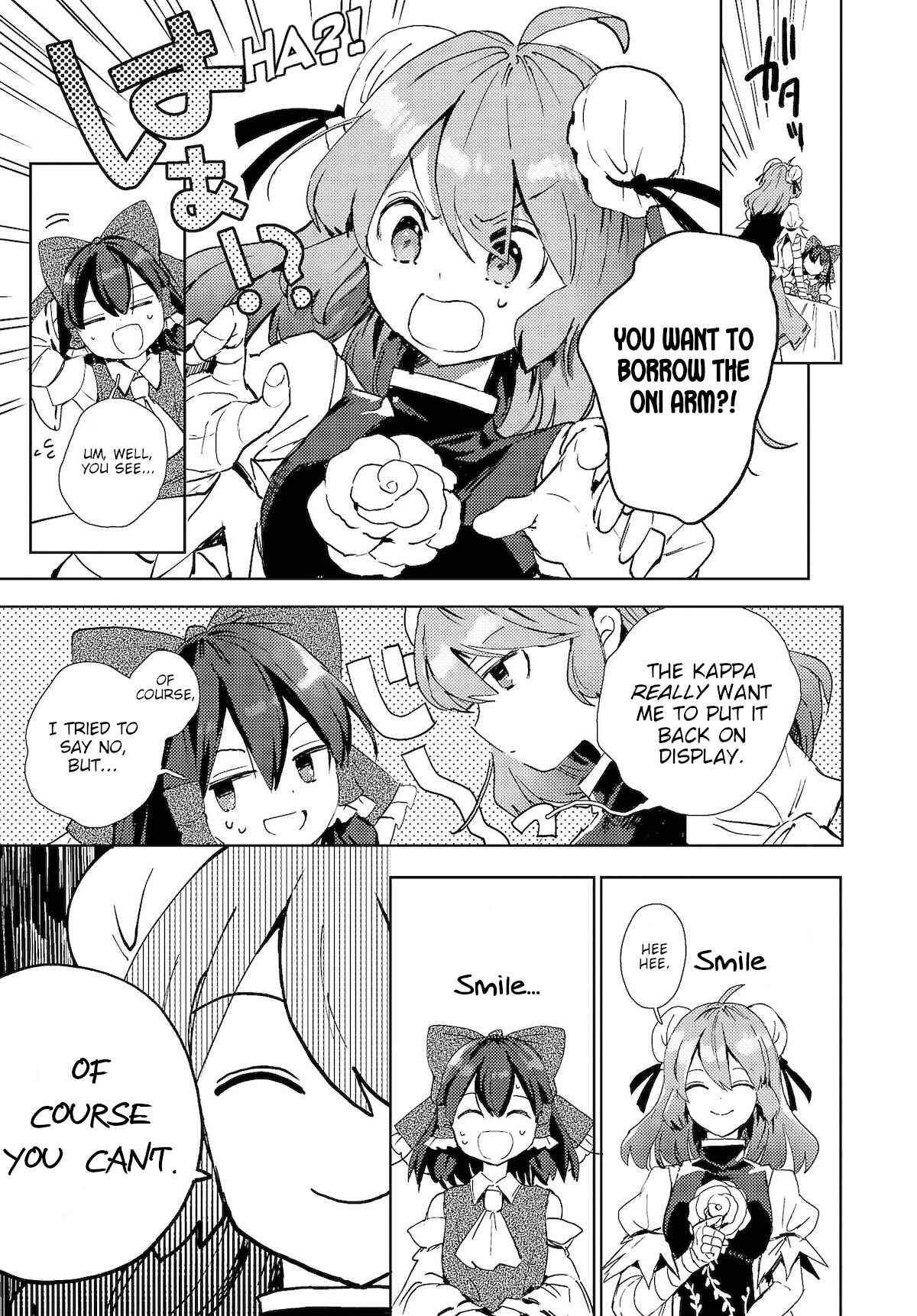 Touhou Ibara Kasen ~ Wild and Horned Hermit. Chapter 51 - Page 13