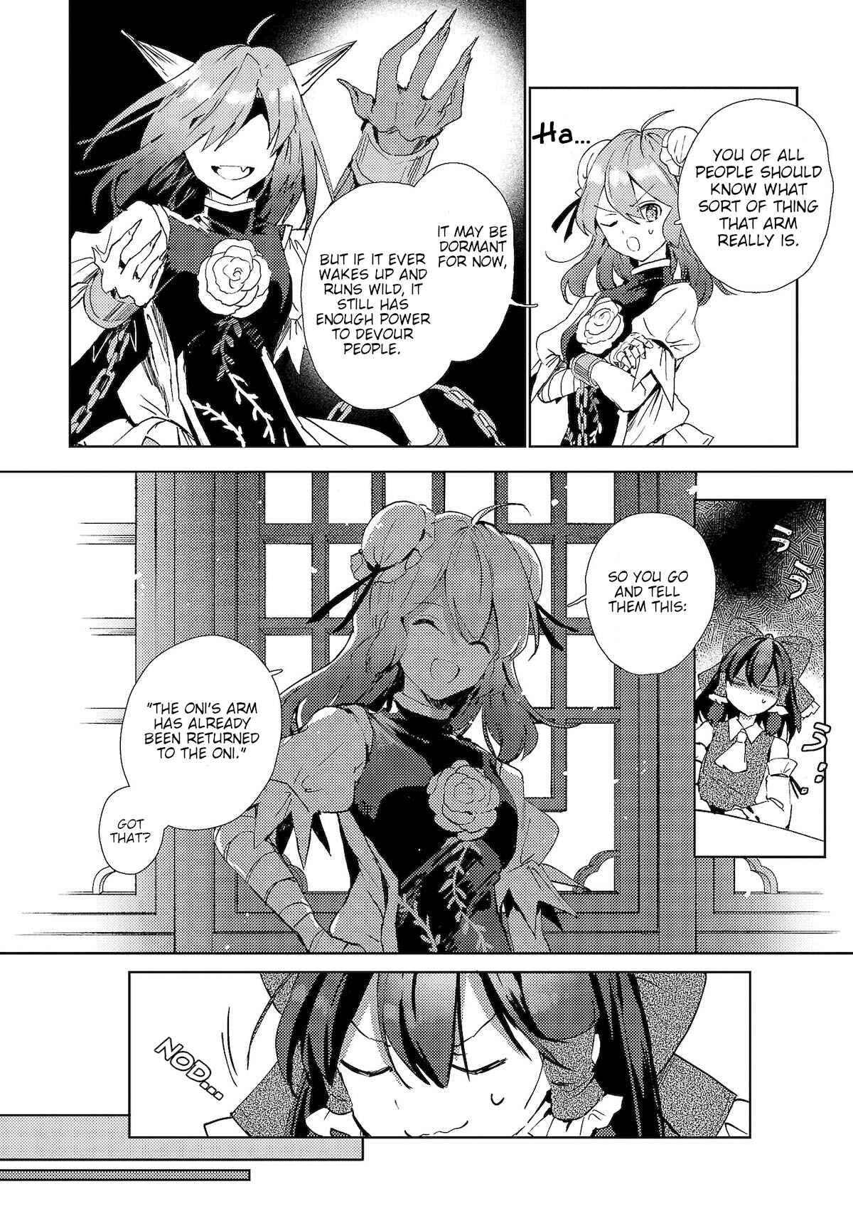 Touhou Ibara Kasen ~ Wild and Horned Hermit. Chapter 51 - Page 14