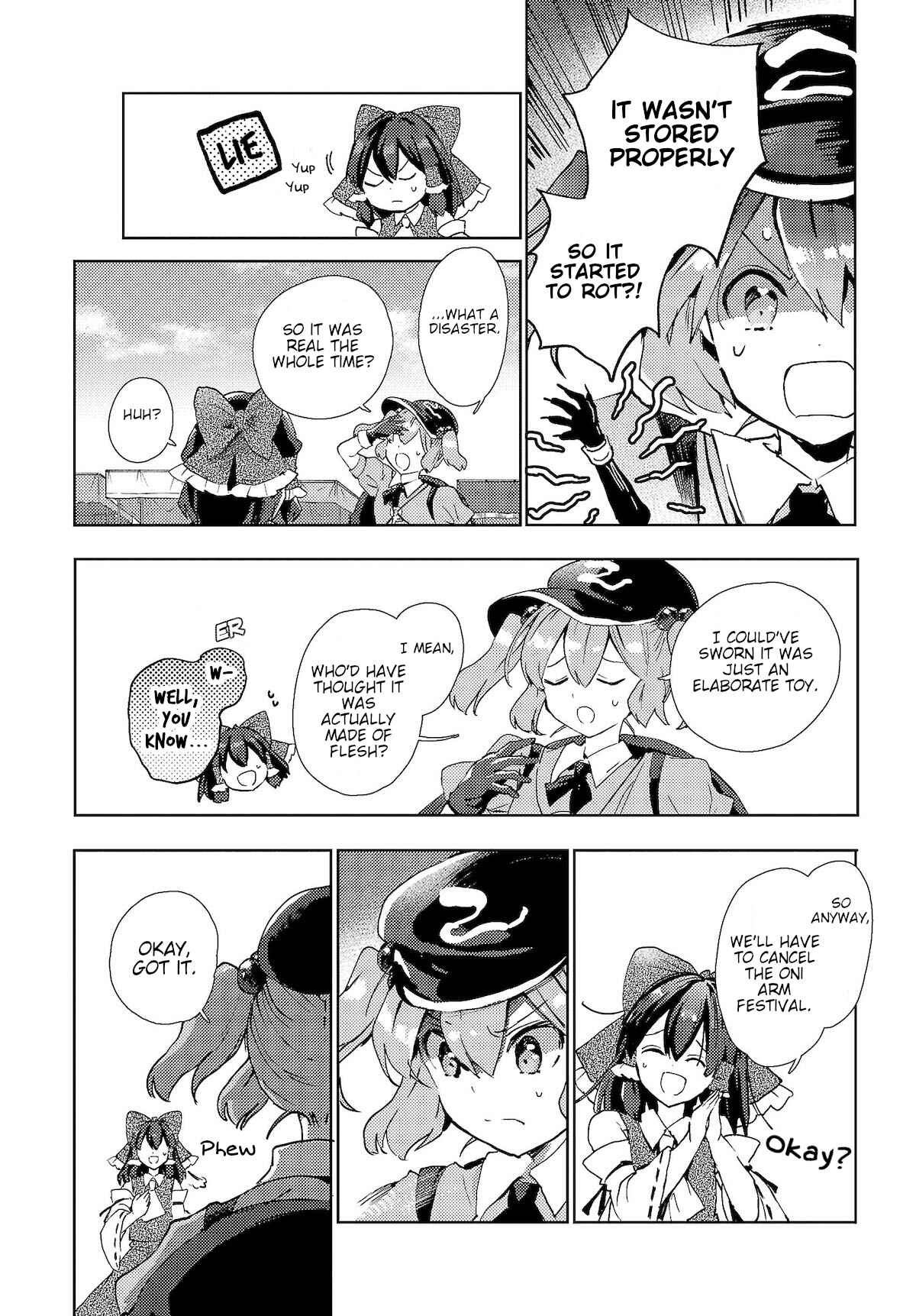 Touhou Ibara Kasen ~ Wild and Horned Hermit. Chapter 51 - Page 16