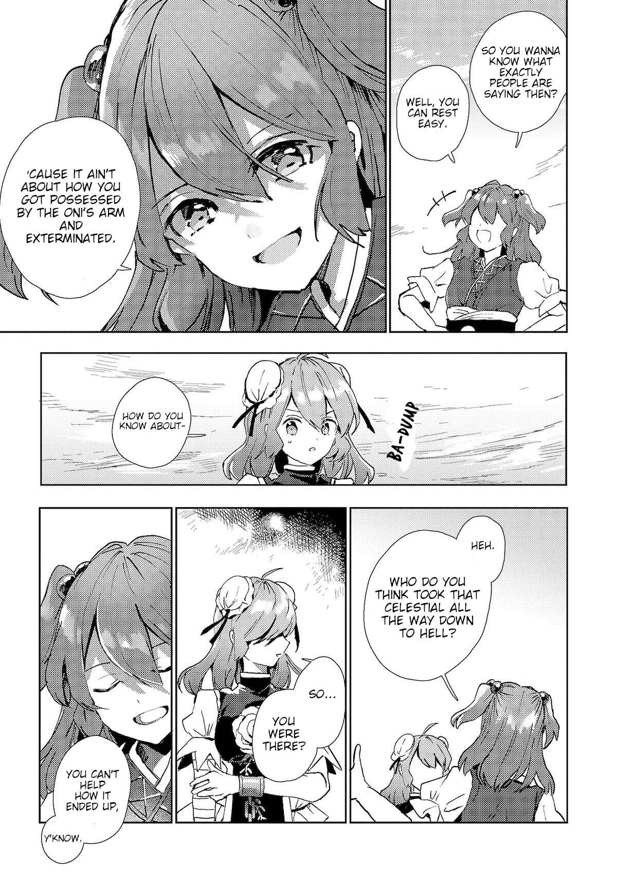 Touhou Ibara Kasen ~ Wild and Horned Hermit. Chapter 51 - Page 23