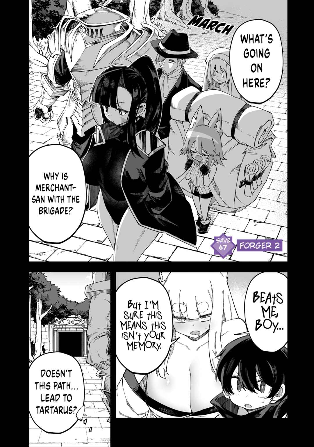 Shiboritoranaide, Onna Shounin-san!! Chapter 67 - Page 1