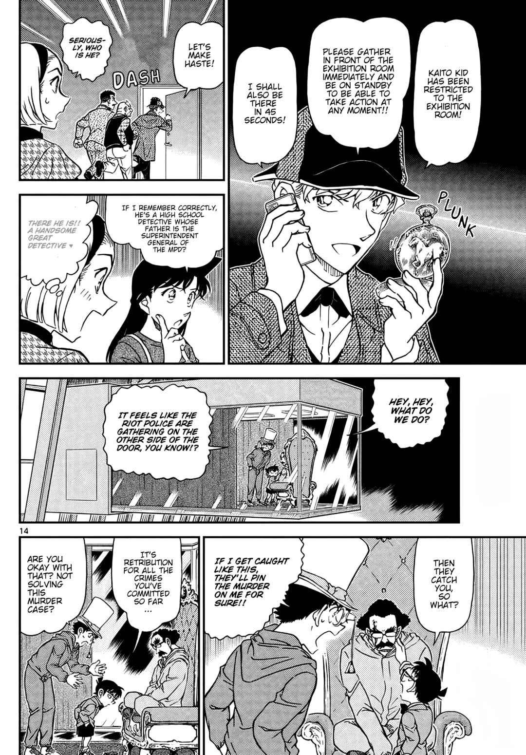Detective Conan Chapter 1119 - Page 14