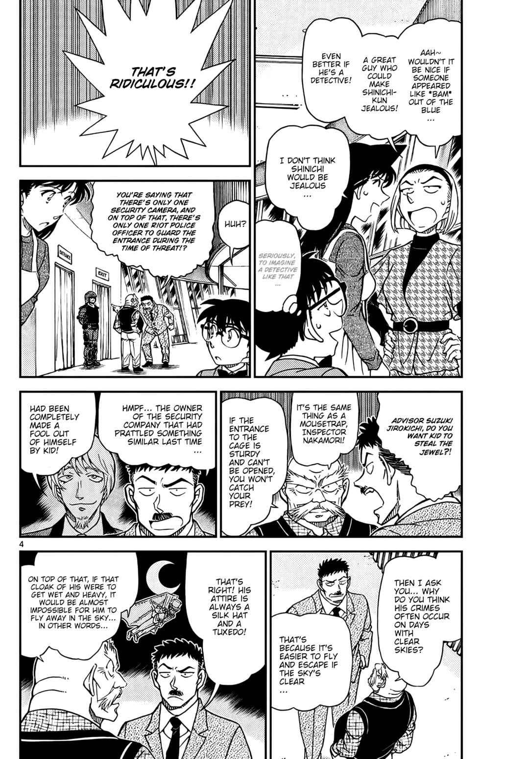 Detective Conan Chapter 1119 - Page 4
