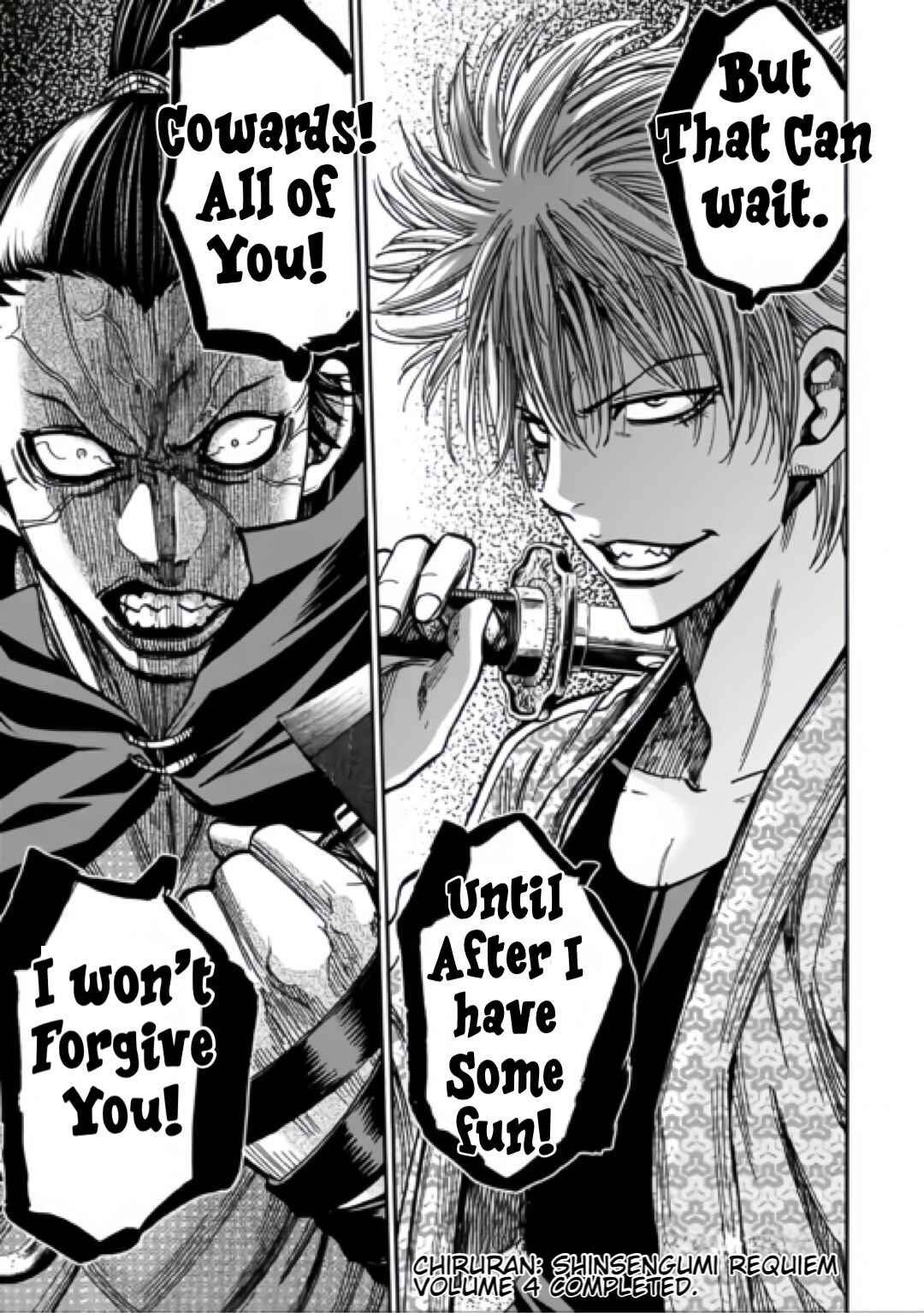 Chiruran: Shinsengumi Requiem Chapter 20 - Page 37