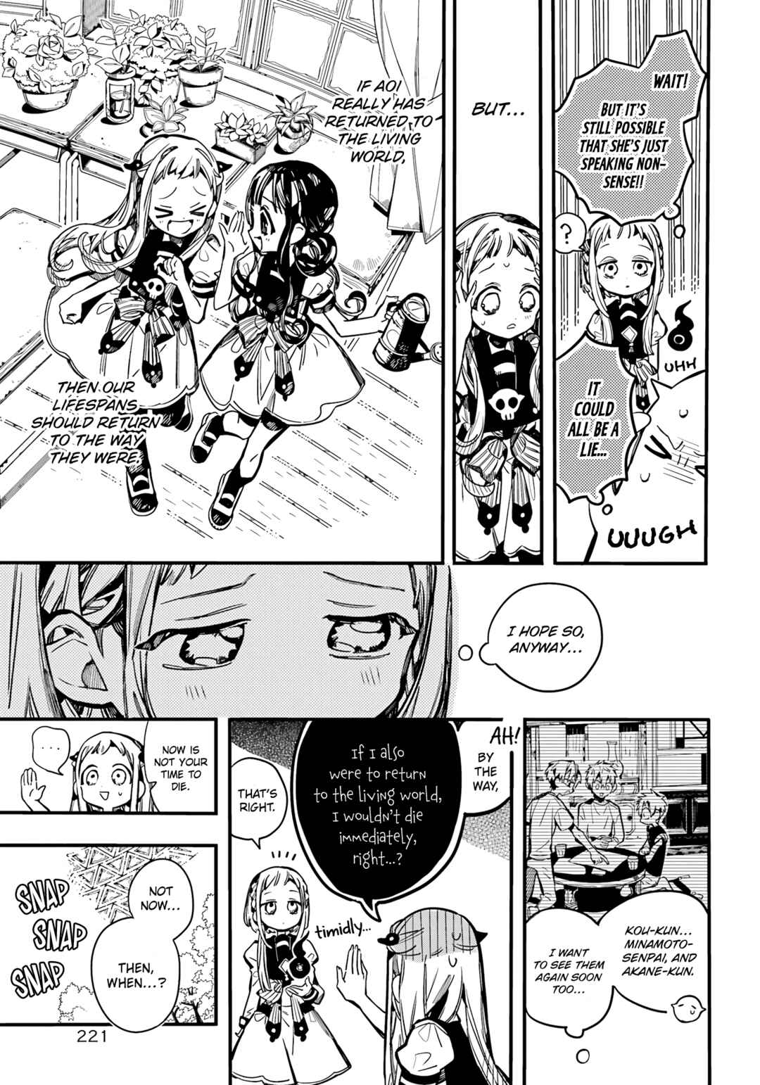 Jibaku Shounen: Hanako-kun Chapter 95 - Page 12