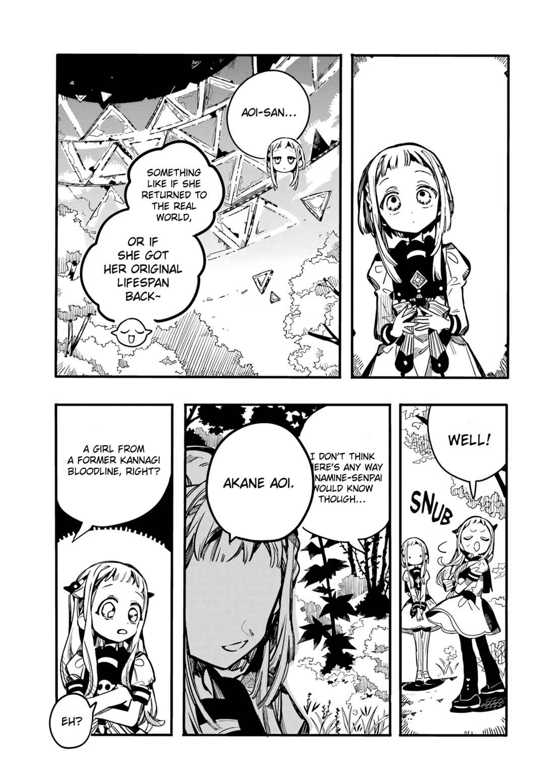 Jibaku Shounen: Hanako-kun Chapter 95 - Page 8