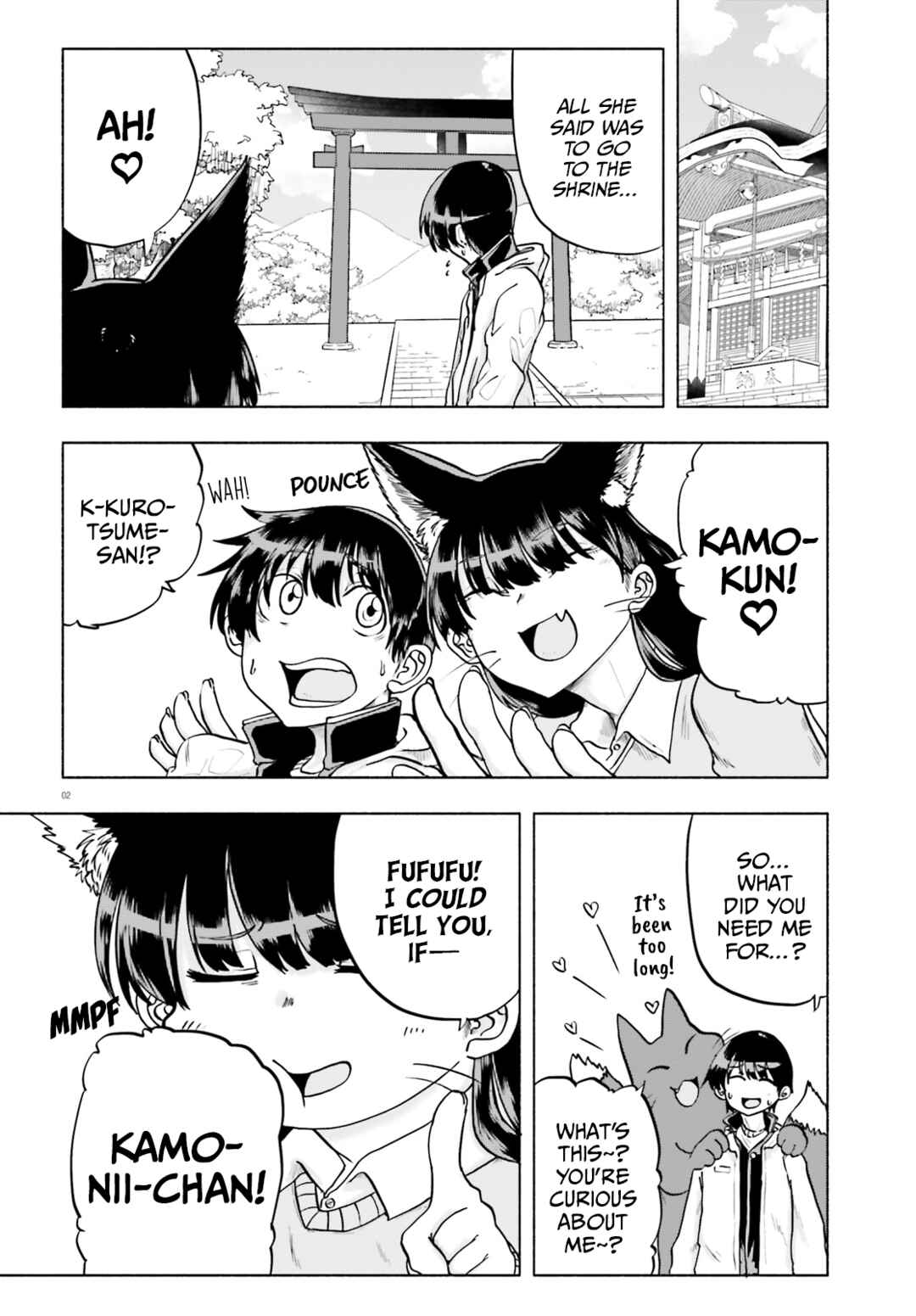 Okitsune Gal Katabami-san Chapter 14 - Page 2