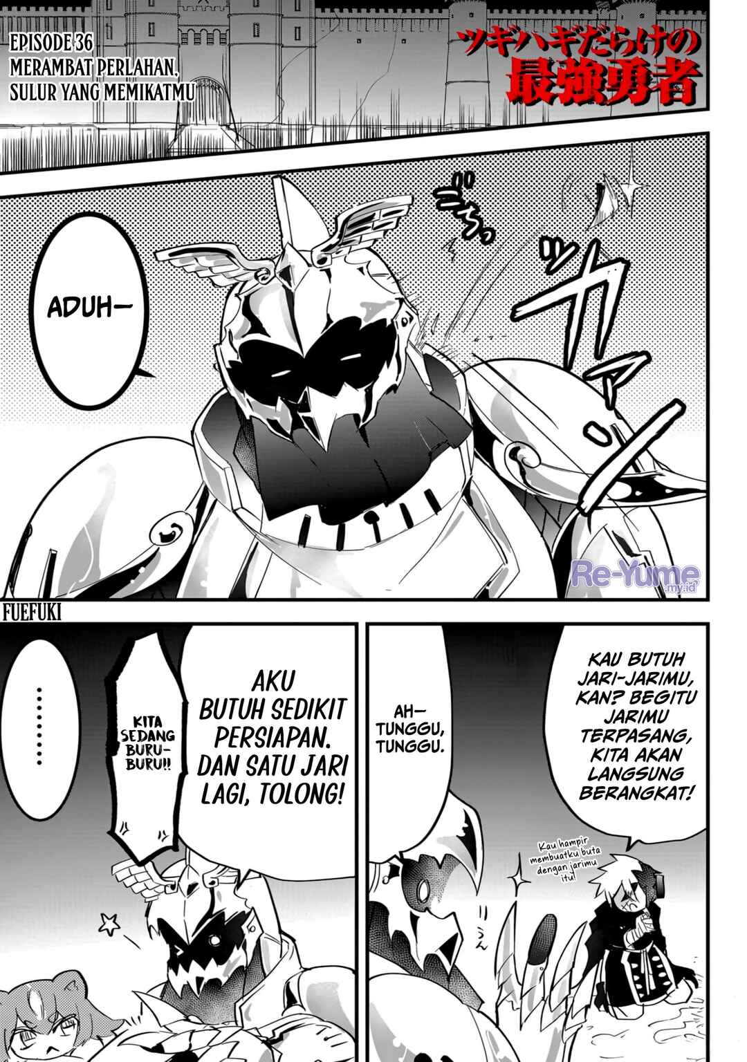 Tsugihagi Darake no Saikyou Yuusha Chapter 36 - Page 2