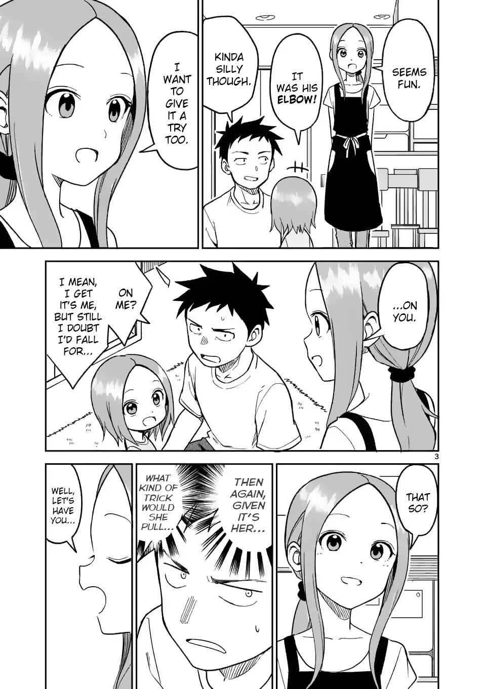 Karakai Jouzu no (Moto) Takagi-san Chapter 149 - Page 3