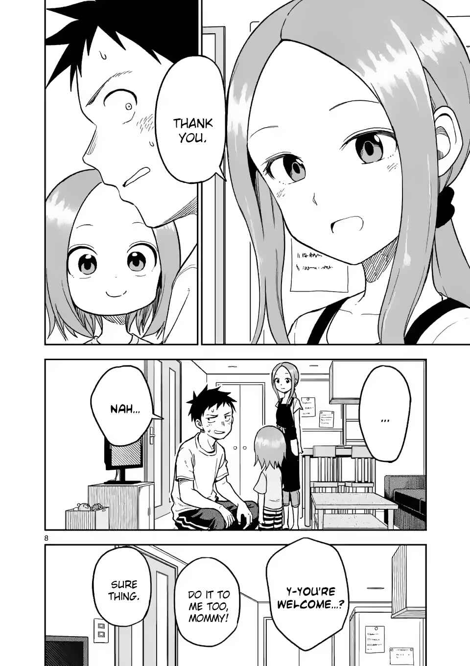 Karakai Jouzu no (Moto) Takagi-san Chapter 149 - Page 8