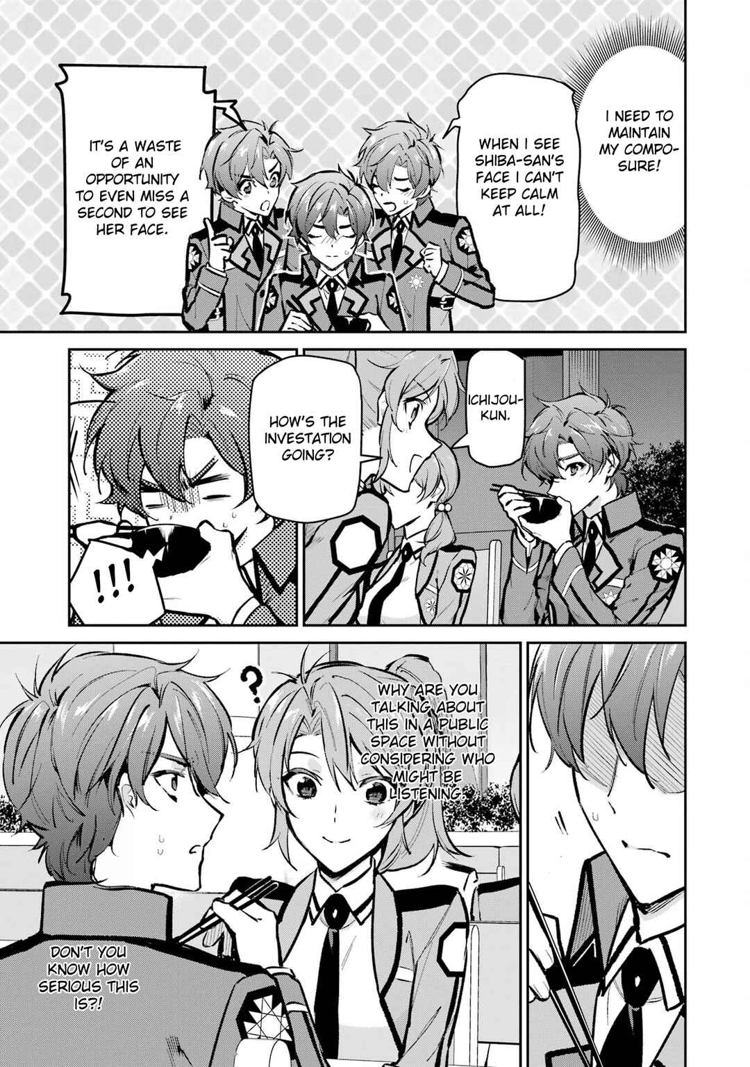 Mahouka Koukou no Rettousei - Ichijou Masaki Tenkou-hen Chapter 2 - Page 13