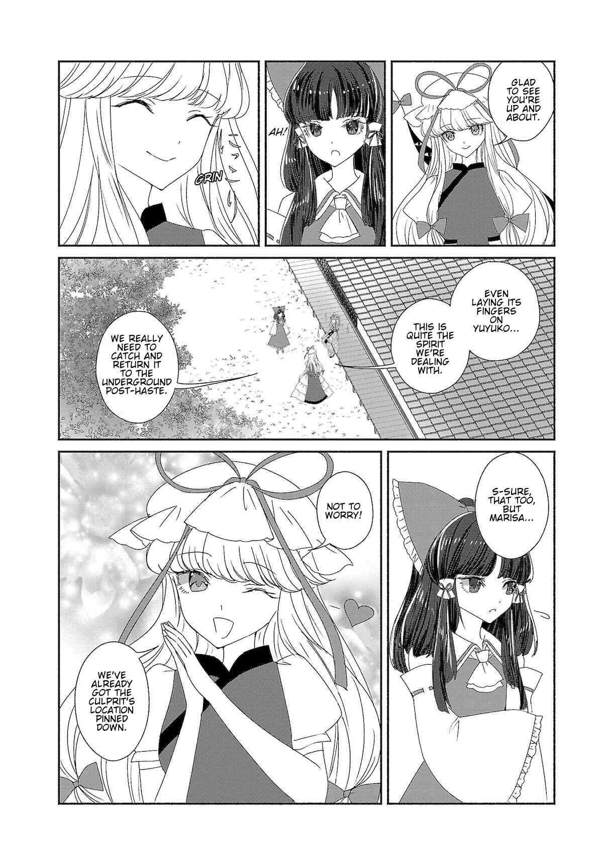 Touhou Chireikiden: Hansoku Tantei Satori Chapter 7 - Page 8
