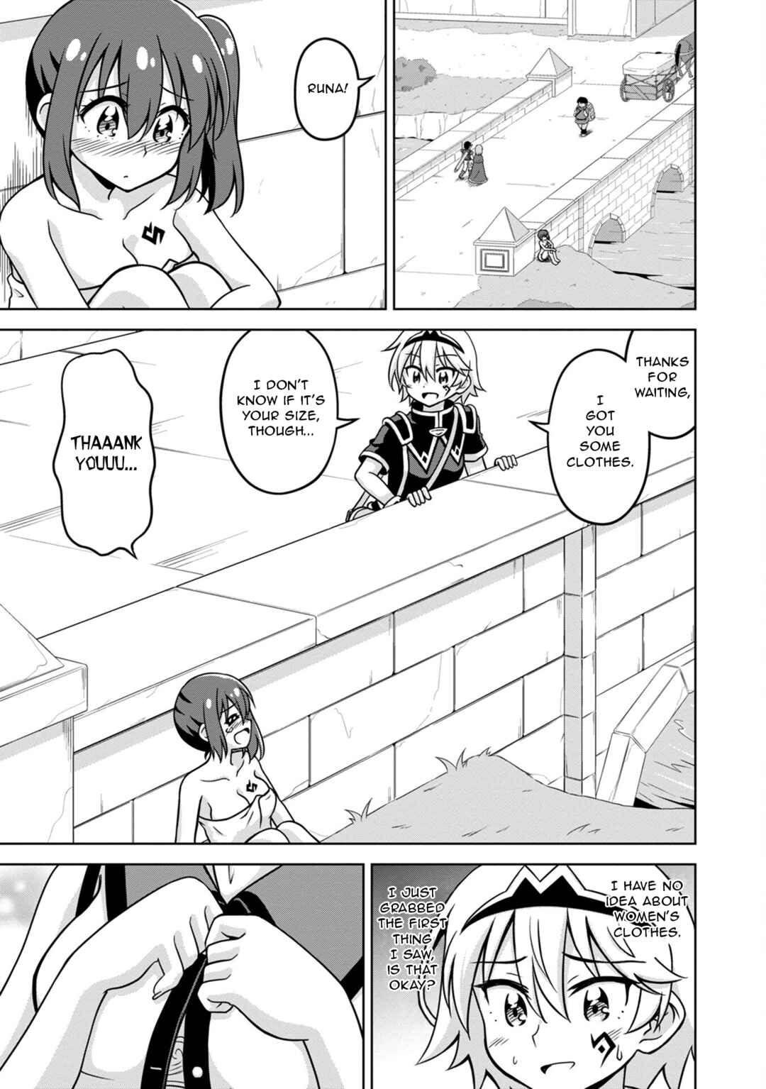 Isekai de Zenra Yuusha to Yobanaide Chapter 3 - Page 1