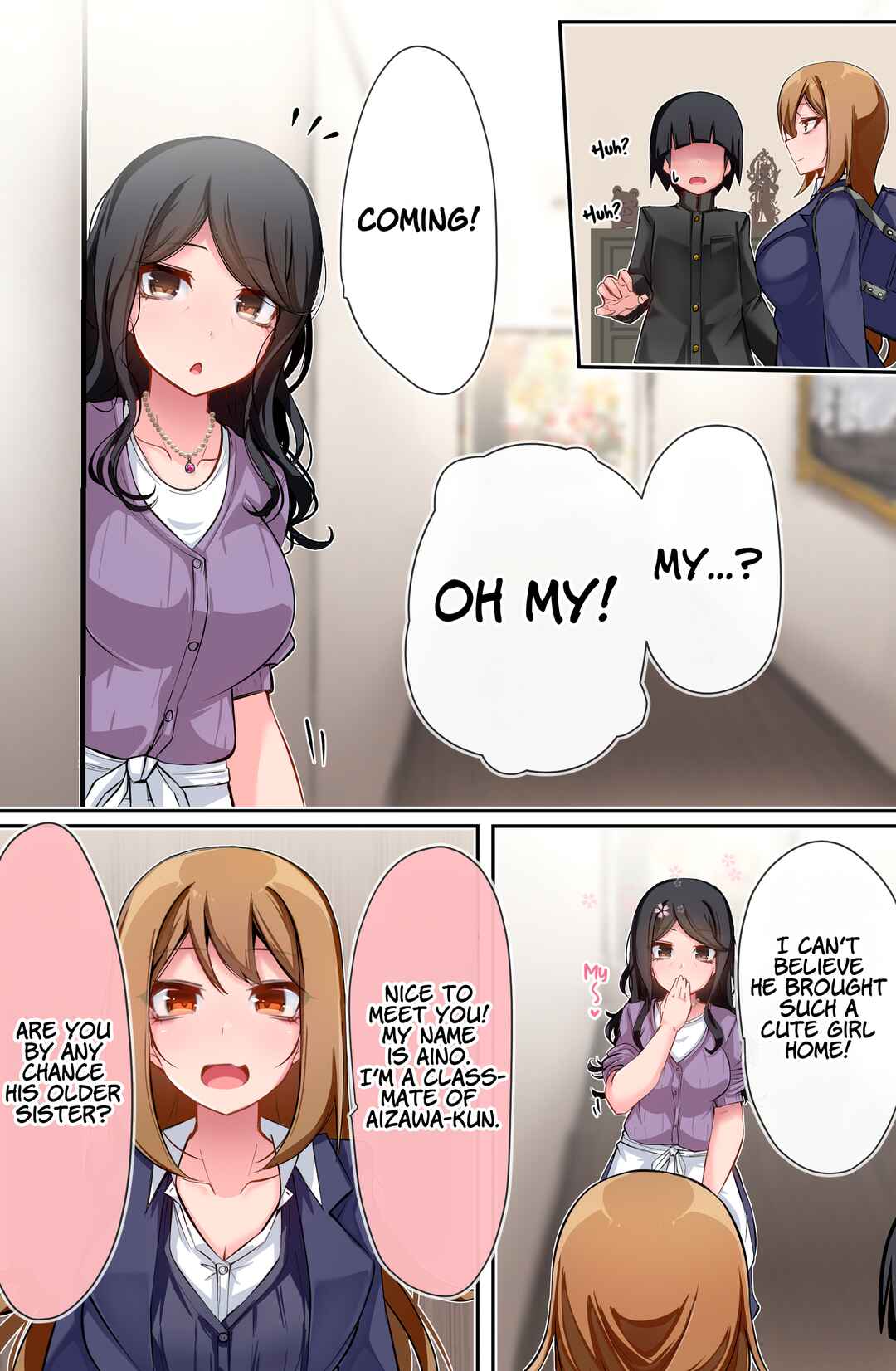 Class no Gal ni Kuuki Atsukai Sareteimasu Chapter 18 - Page 1