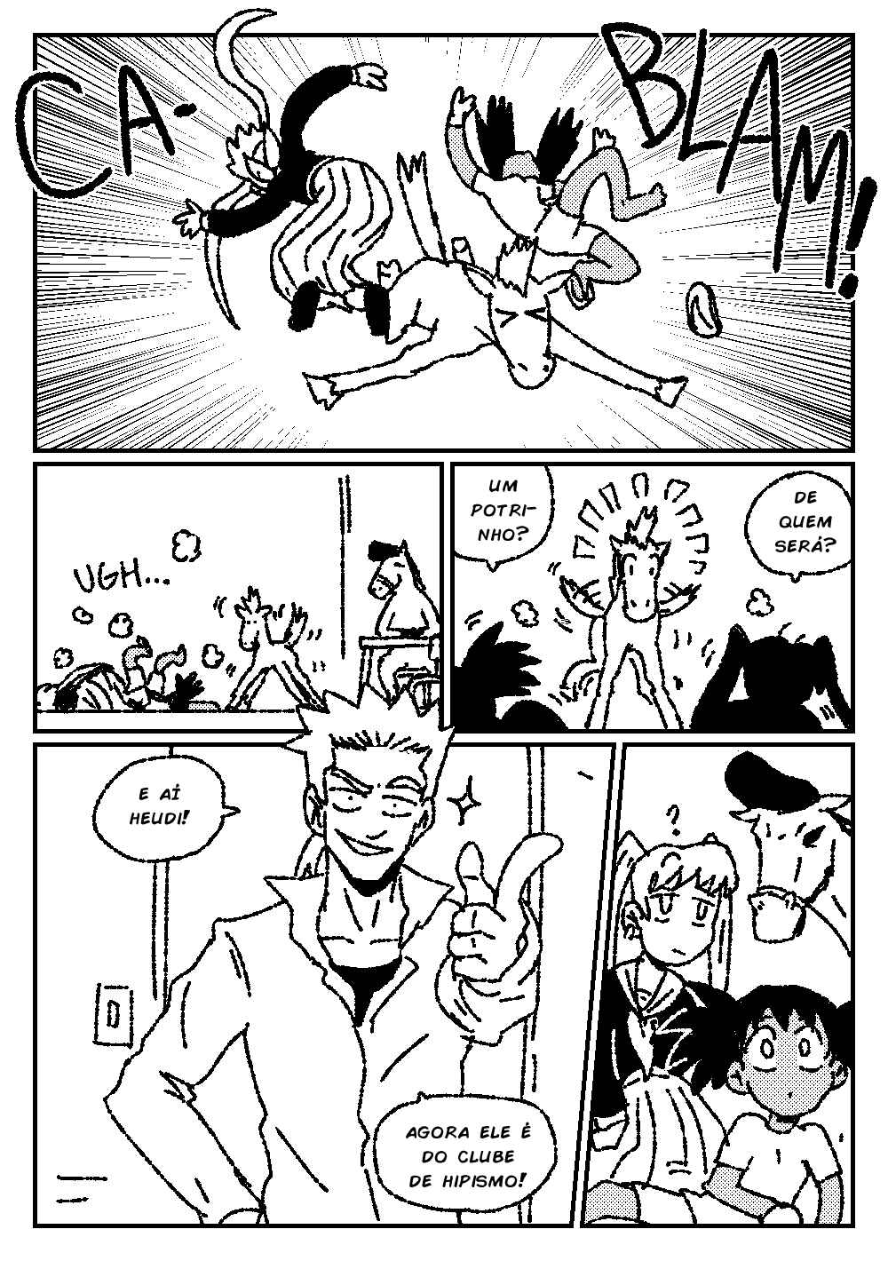Horda Dourada Não Me Atrapalhe, Eu Preciso Me Declarar! Chapter 12 - Page 4
