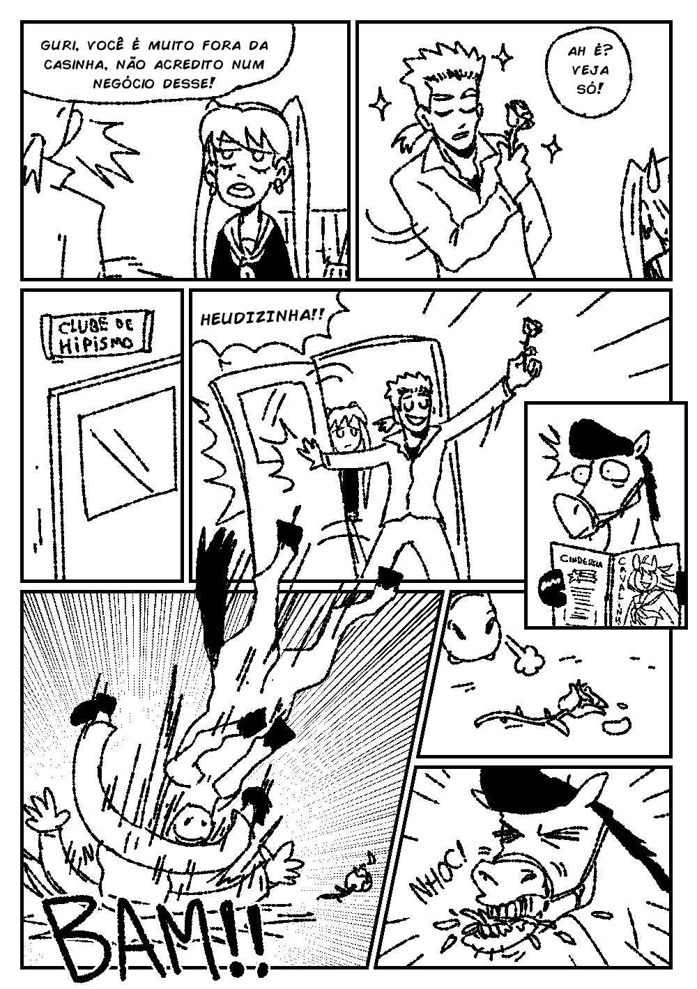 Horda Dourada Não Me Atrapalhe, Eu Preciso Me Declarar! Chapter 12 - Page 9