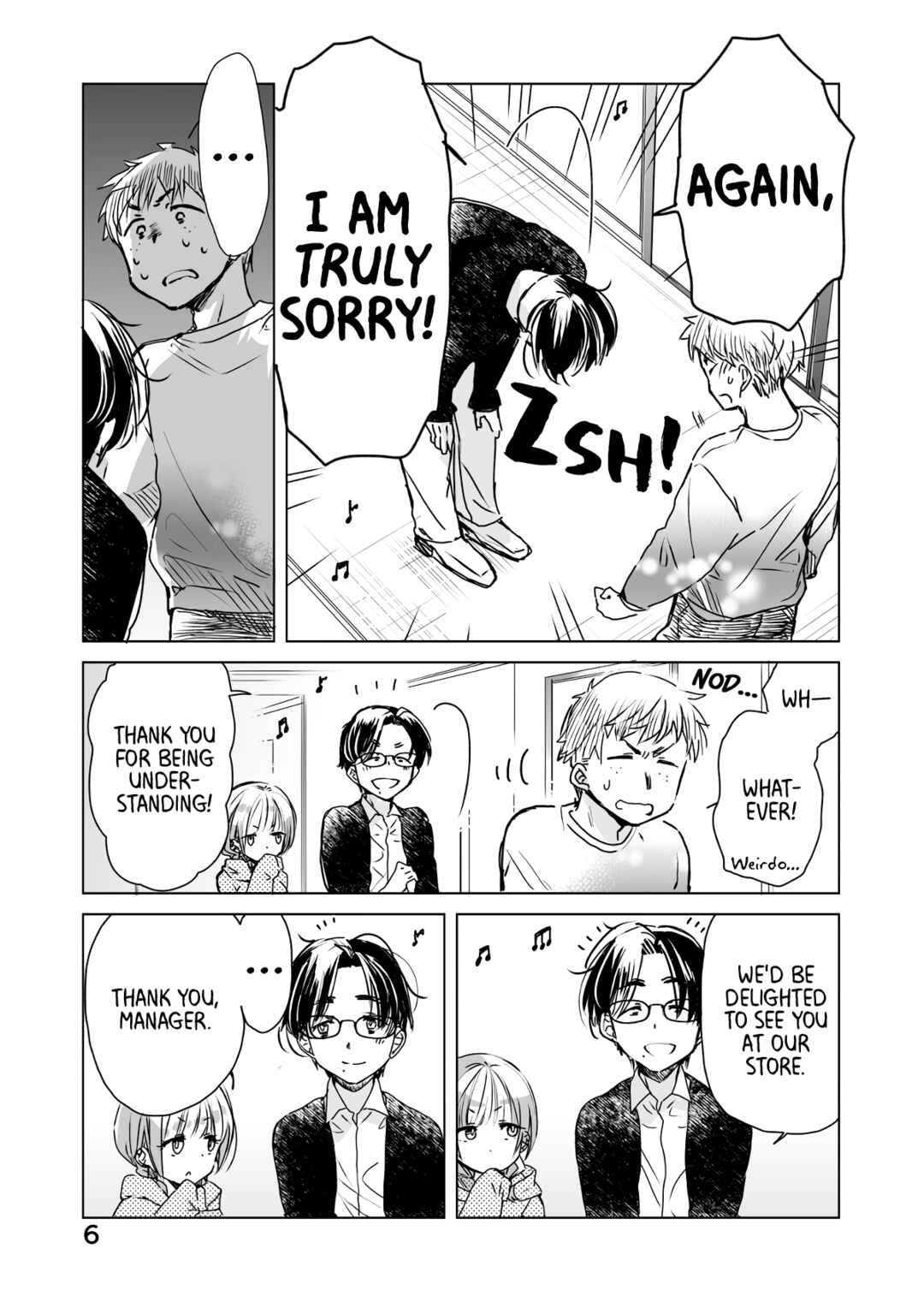 Drugstore Ten'in Sacchan no Nichijou Chapter 40 - Page 6