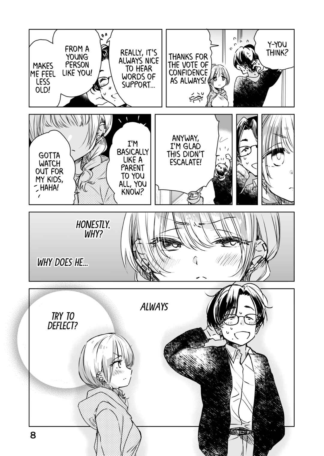 Drugstore Ten'in Sacchan no Nichijou Chapter 40 - Page 8