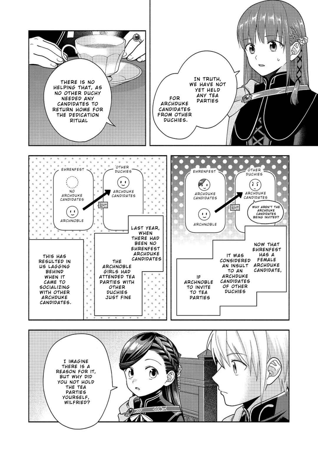 Honzuki no Gekokujou: Shisho ni Naru tame ni wa Shudan o Erandeiraremasen—Dai-4 Bu: Kizokuin no Toshokan o Sukuitai! Chapter 51 - Page 20