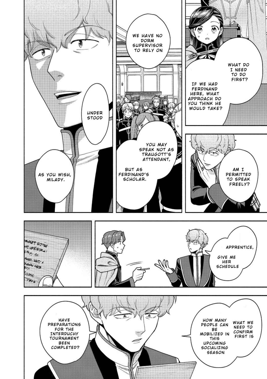 Honzuki no Gekokujou: Shisho ni Naru tame ni wa Shudan o Erandeiraremasen—Dai-4 Bu: Kizokuin no Toshokan o Sukuitai! Chapter 51 - Page 24