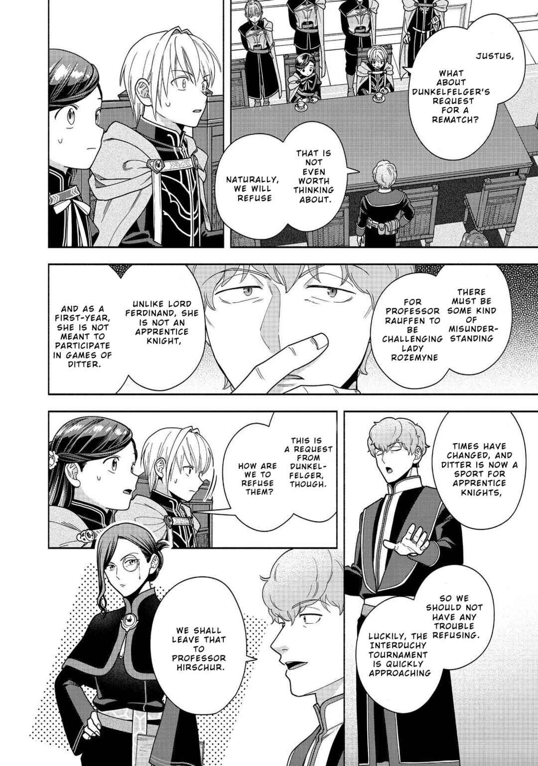 Honzuki no Gekokujou: Shisho ni Naru tame ni wa Shudan o Erandeiraremasen—Dai-4 Bu: Kizokuin no Toshokan o Sukuitai! Chapter 51 - Page 28